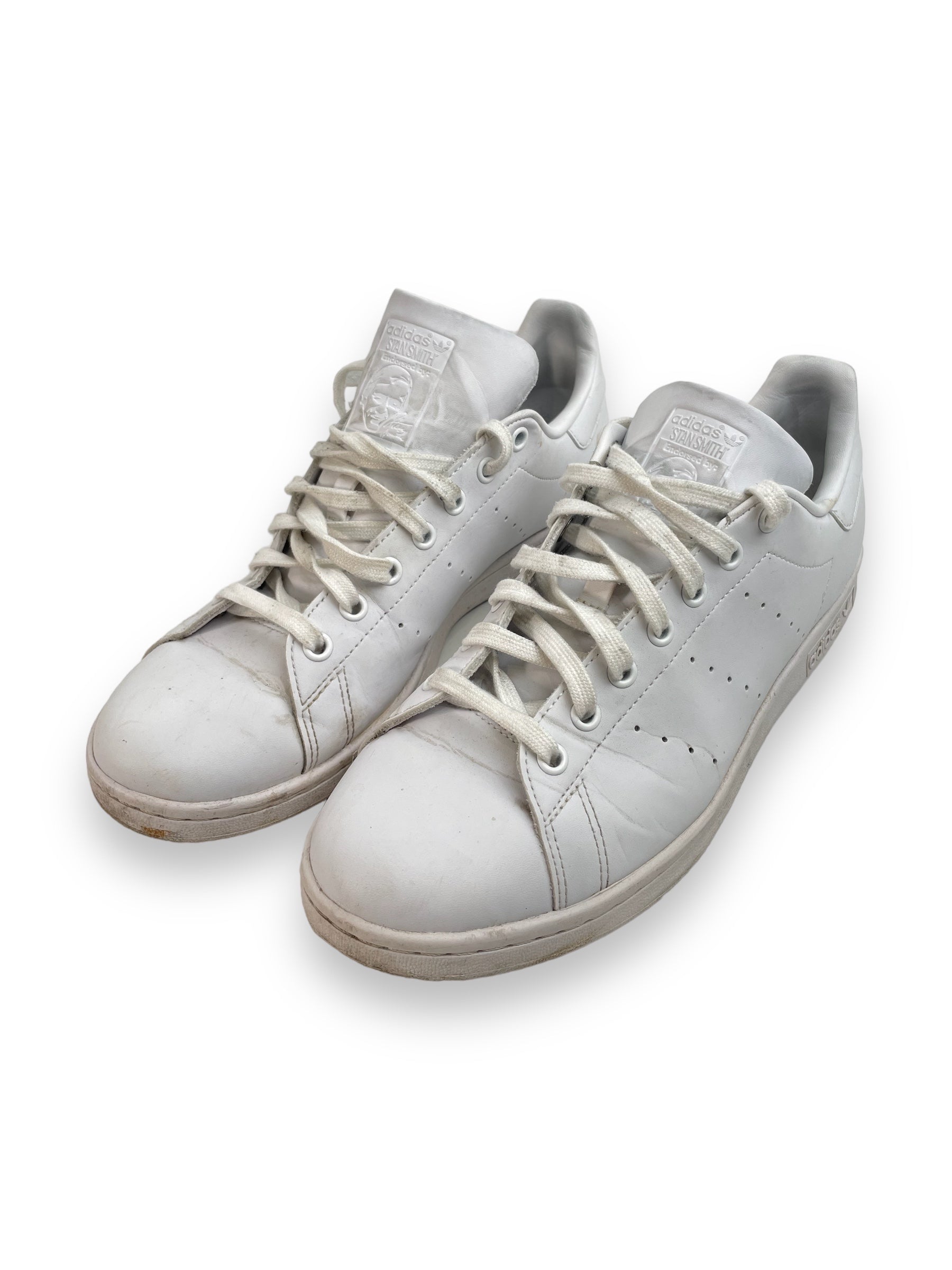 Chaussures blanches Adidas Stan Smith - Hommes taille 10