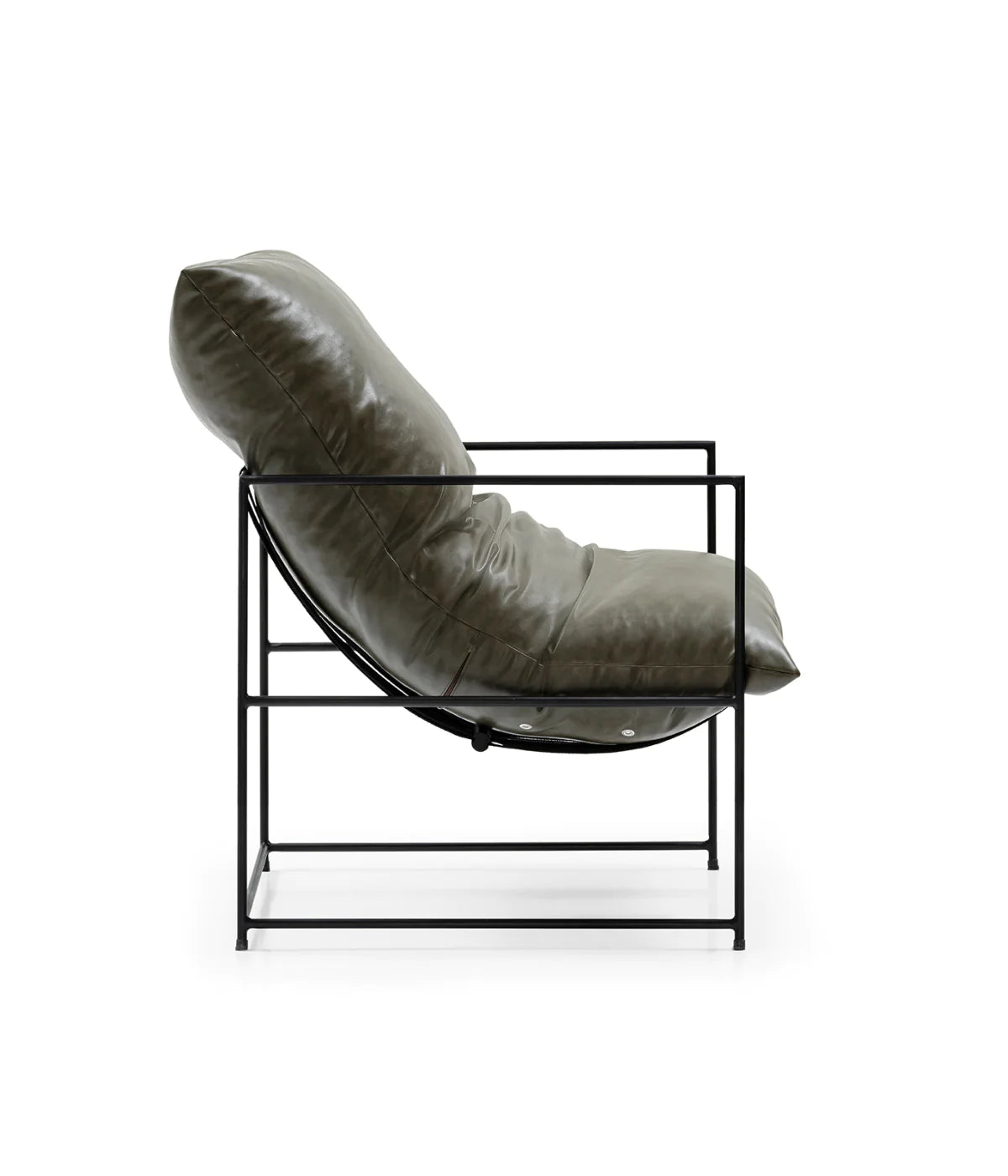 Mila Lounge Chair - Earth - Vegan leather