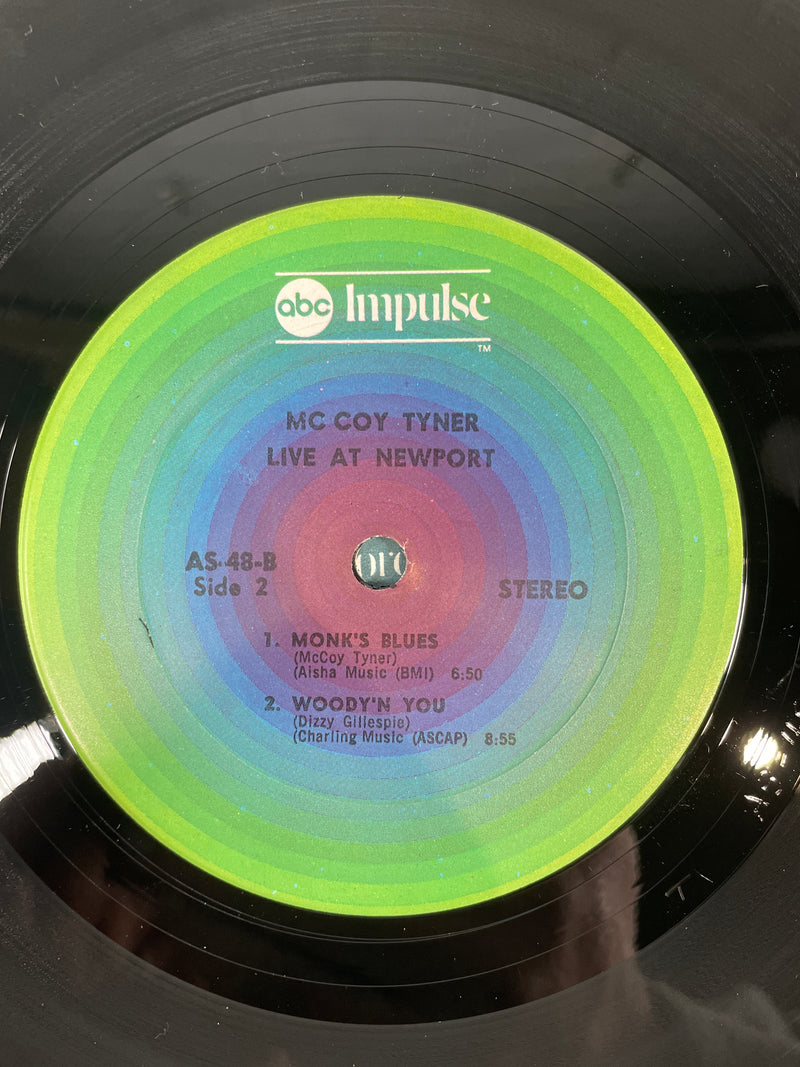 McCoy Tyner, Live at Newport, Impulse, Stereo A-48, Made in USA