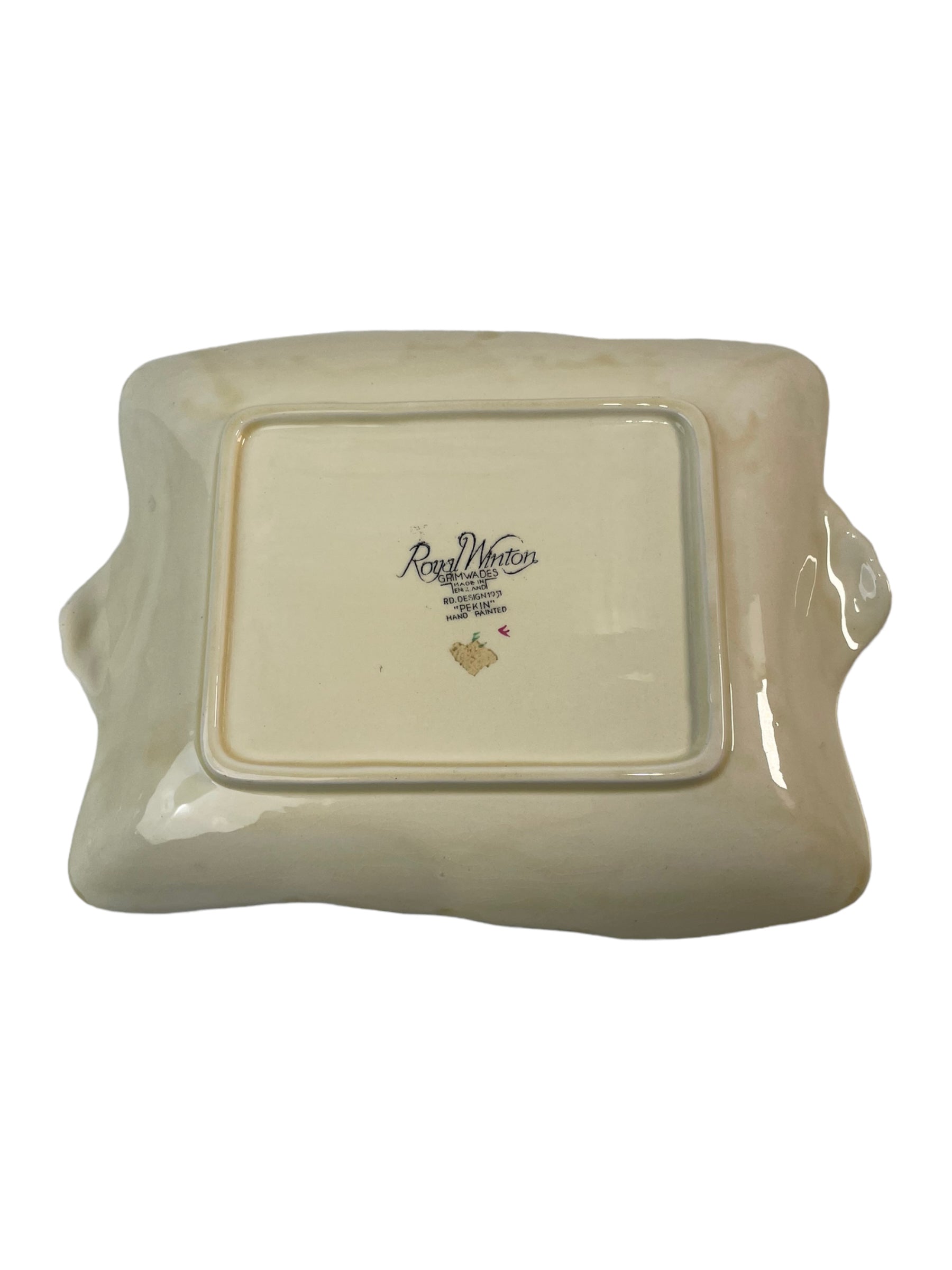 Pekin Cream Serving Platter by Royal Winton - 1950's