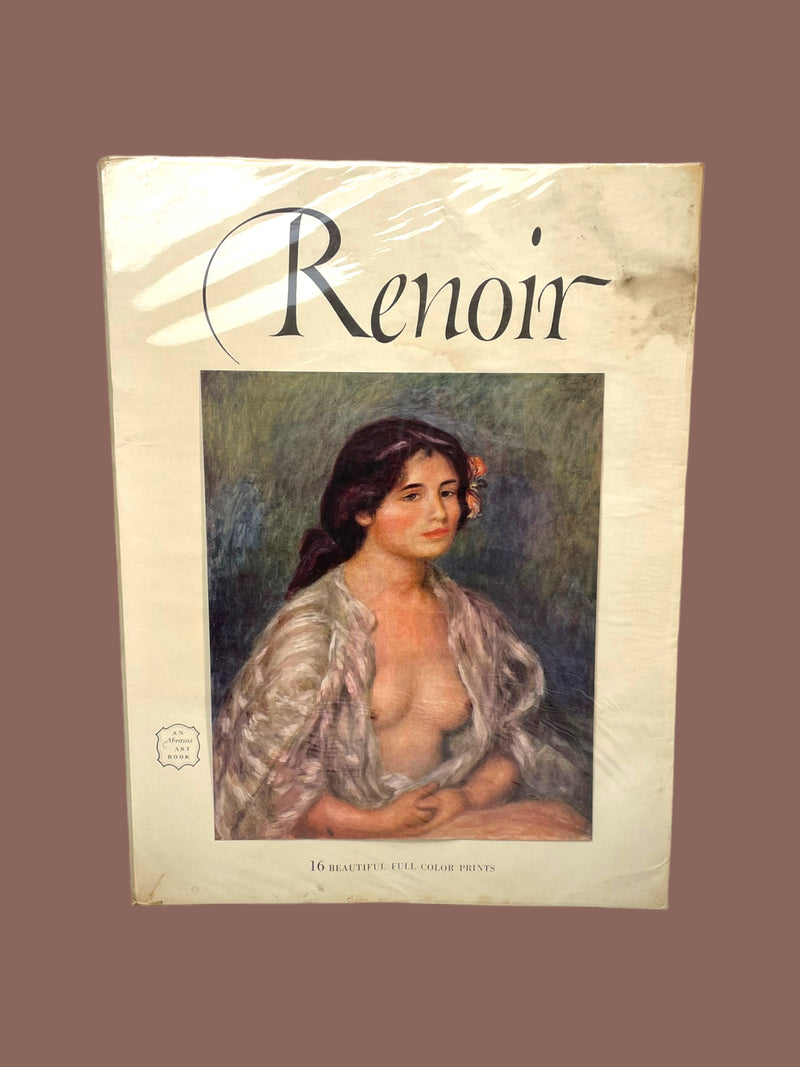  Livre d'art Renoir Abrams - 16 magnifiques impressions en couleur