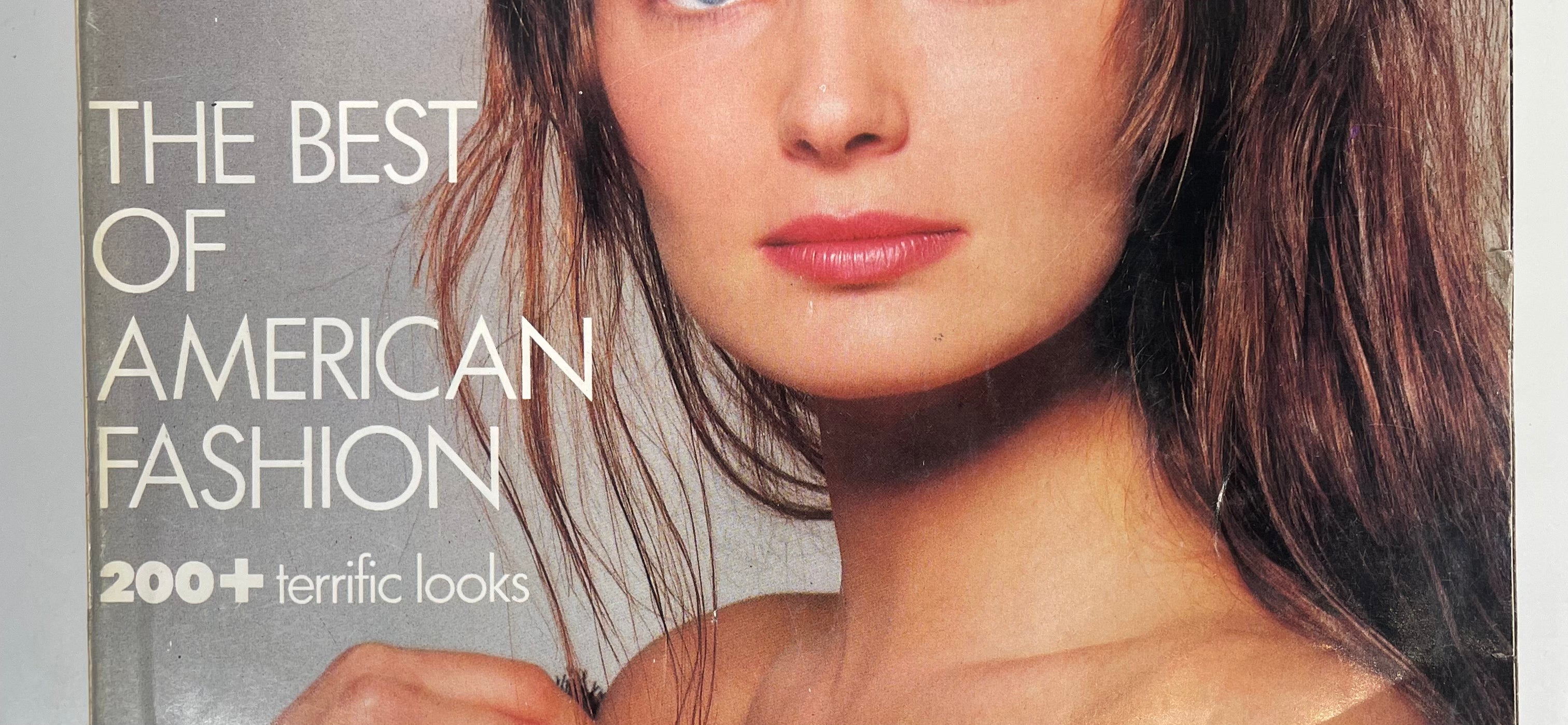 Vogue Septembre 1986 Paulina Porizkova Vintage Magazine