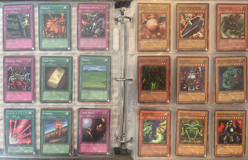 Collection de cartes à collectionner Yu-Gi-Oh!