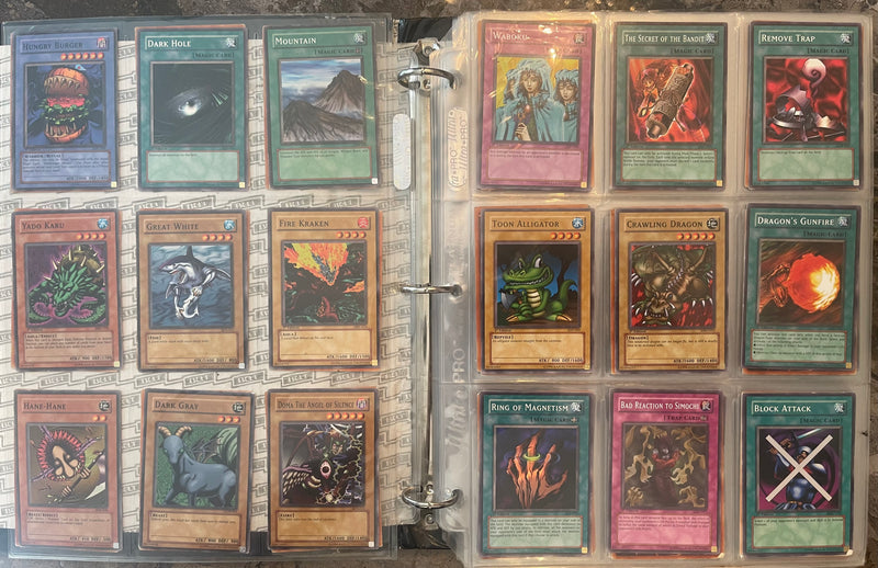 Collection de cartes à collectionner Yu-Gi-Oh!