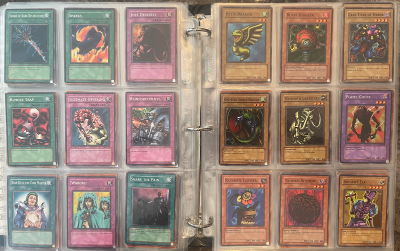 Collection de cartes à collectionner Yu-Gi-Oh!