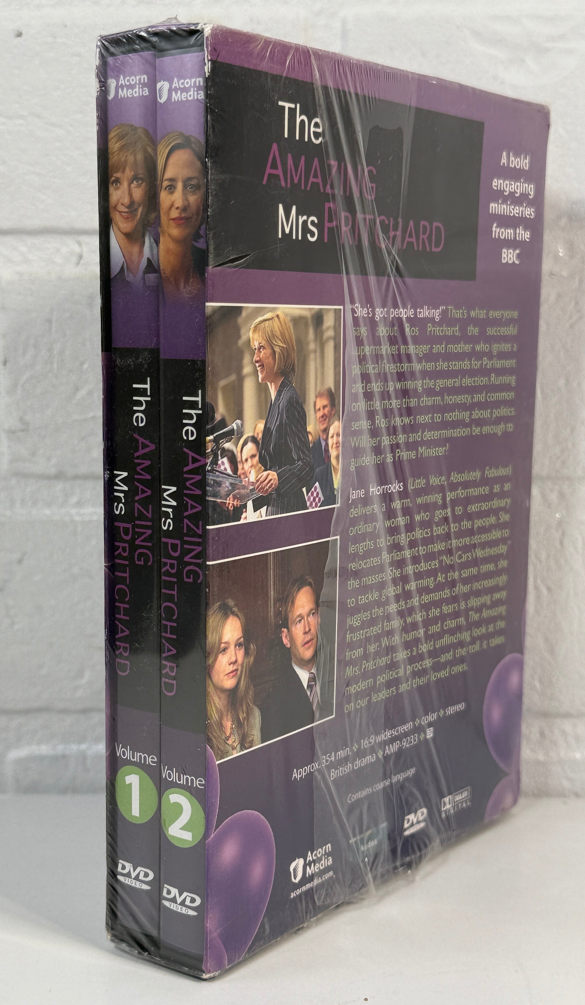 The Amazing Mrs Pritchard – Sealed 2-Volume BBC DVD Set