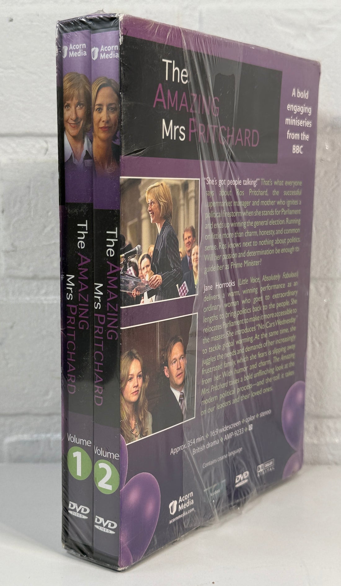 The Amazing Mrs Pritchard – Sealed 2-Volume BBC DVD Set