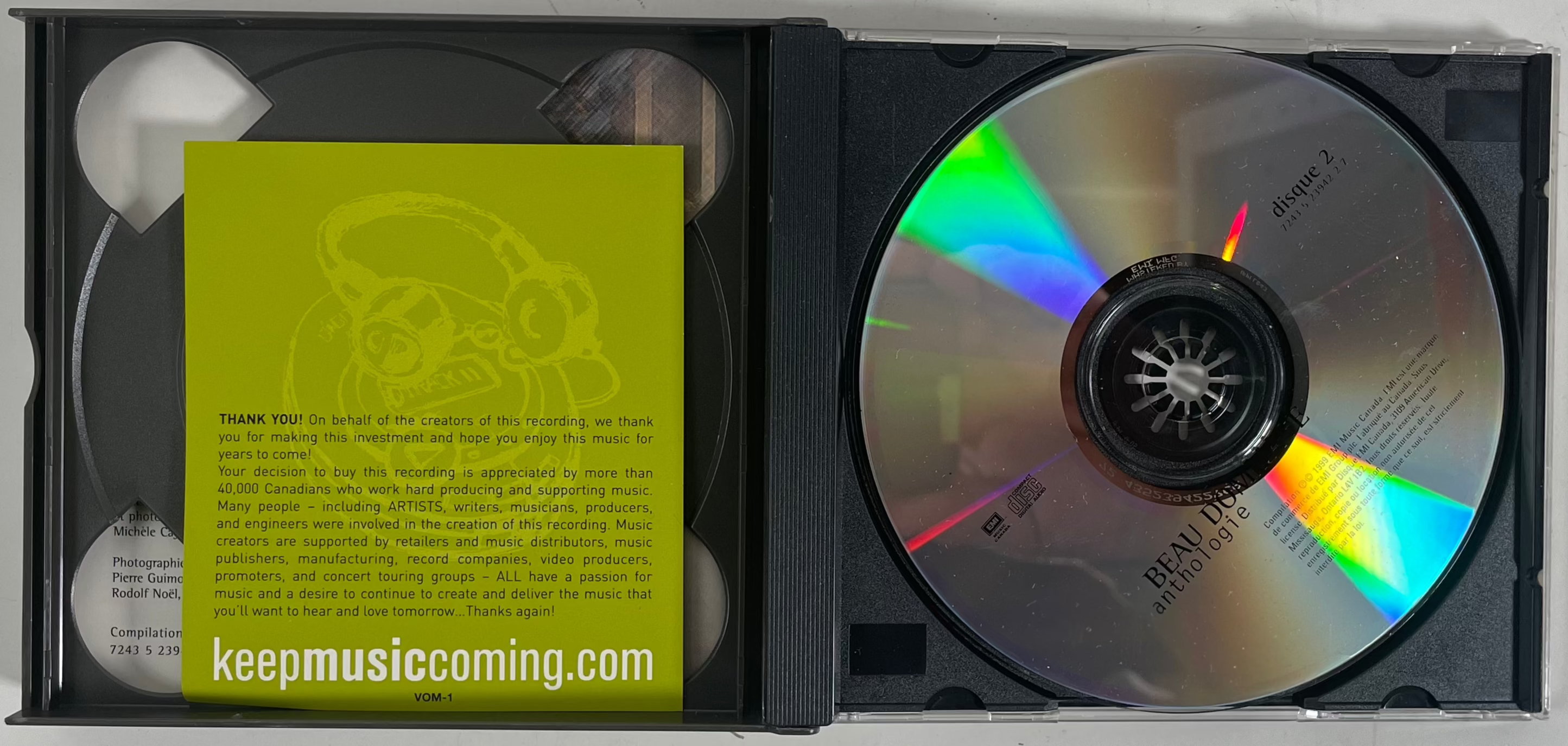 Beau Dommage,  Anthology, Rare 2 CD Set, Excellent Condition, Collectible