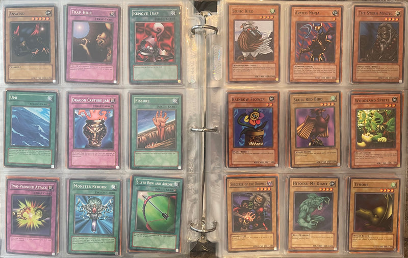 Collection de cartes à collectionner Yu-Gi-Oh!