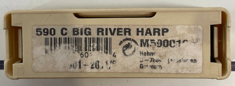 HOHNER Big River Harp Harmonica - KEY OF C - Made in Germany