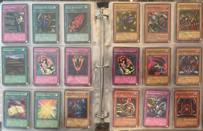 Yu-Gi-Oh! trading card collection