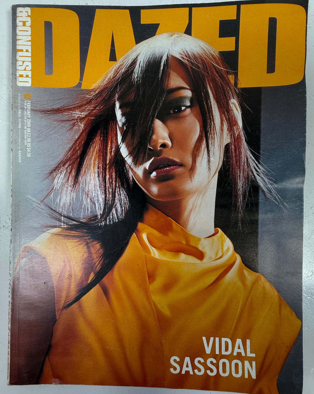 Dazed & Confused | Feb 2000 | Vidal Sassoon & Bobby Gillespie | “Style Icons”, #62