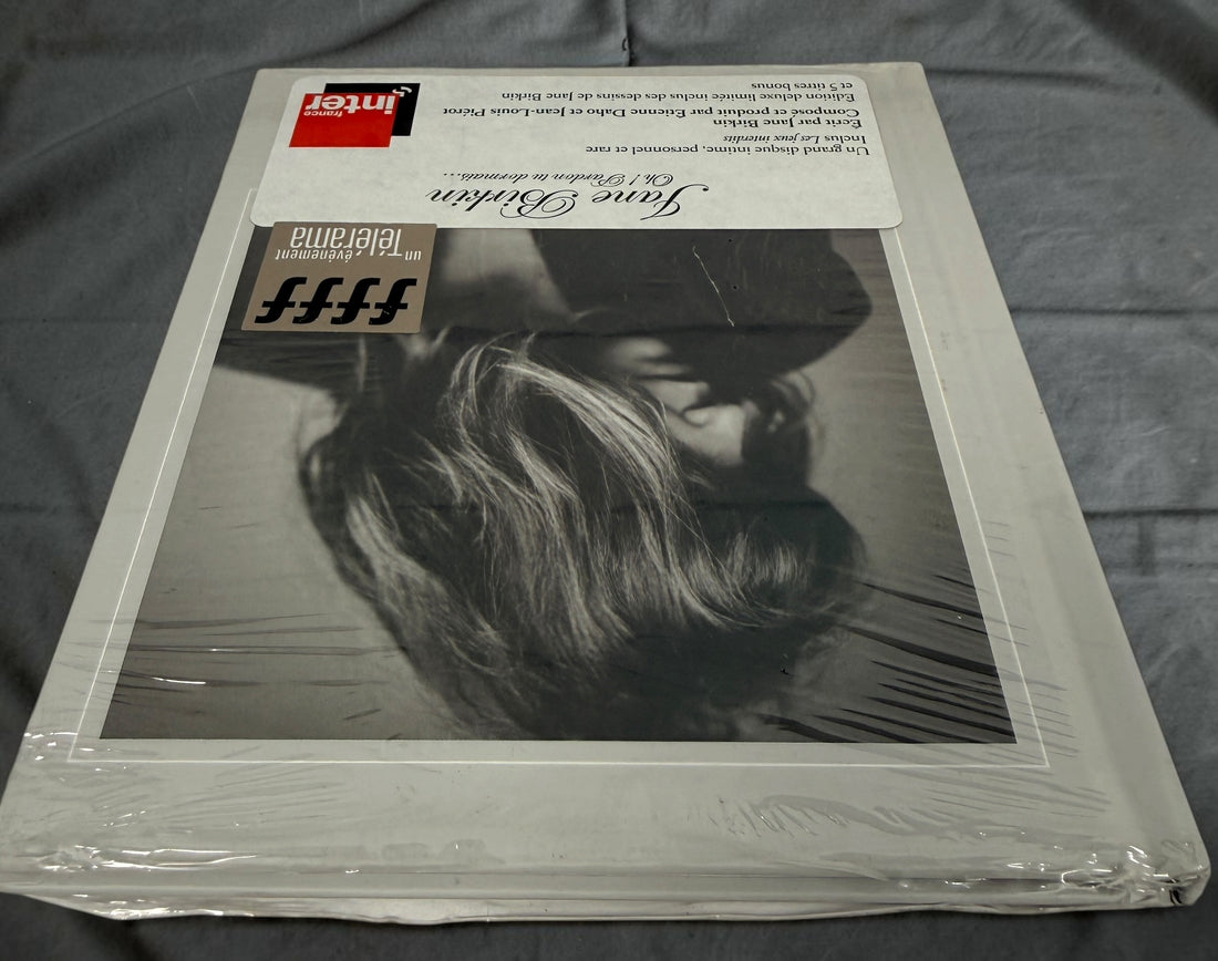 Jane Birkin Oh ! Pardon tu dormais… 2020 limited deluxe CD book edition with bonus tracks and Jane Birkin drawings. Factory sealed