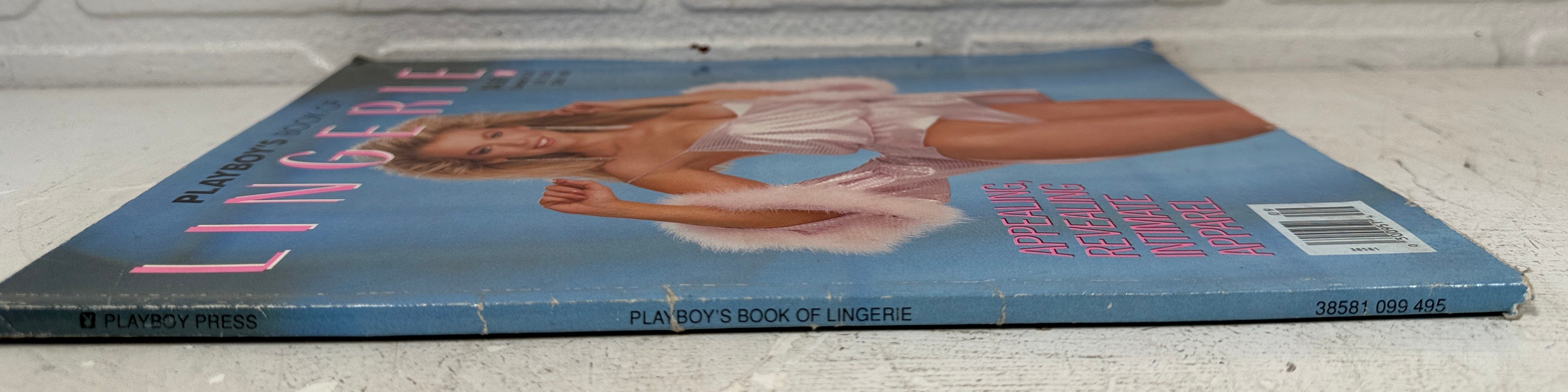 Vintage 1989 Playboy Book of Lingerie photo book with iconic late 80s glamour photography. Collectible Playboy imprint. Ships from Montreal.