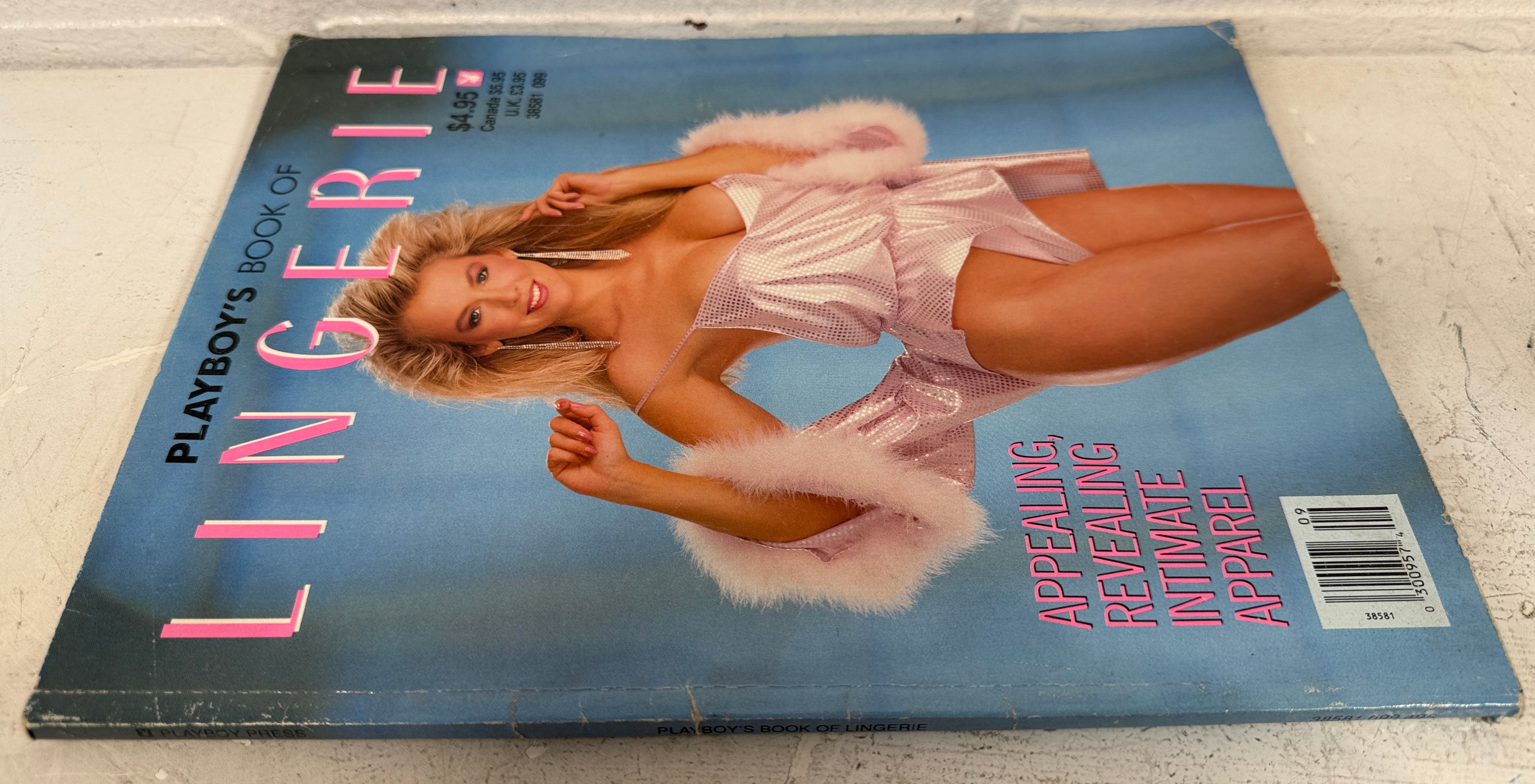 Vintage 1989 Playboy Book of Lingerie Photo Book