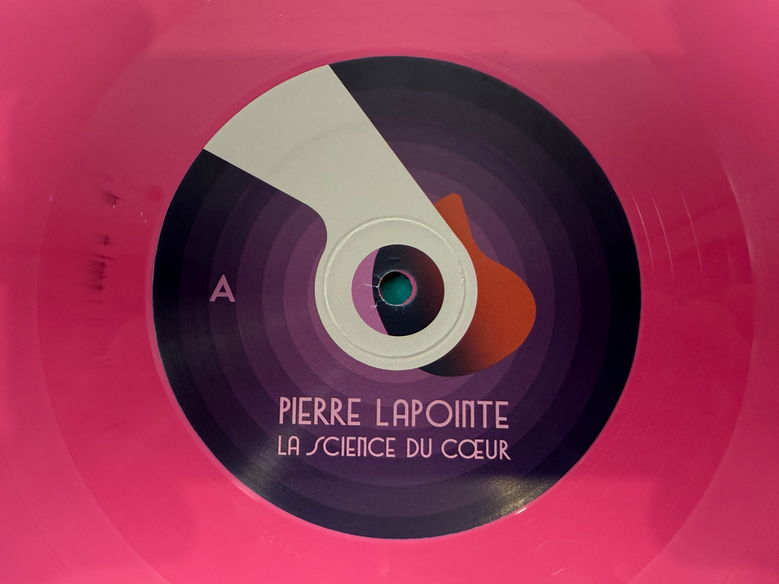 Pierre Lapointe – La science du cœur (2017) Pink Vinyl LP – Mint