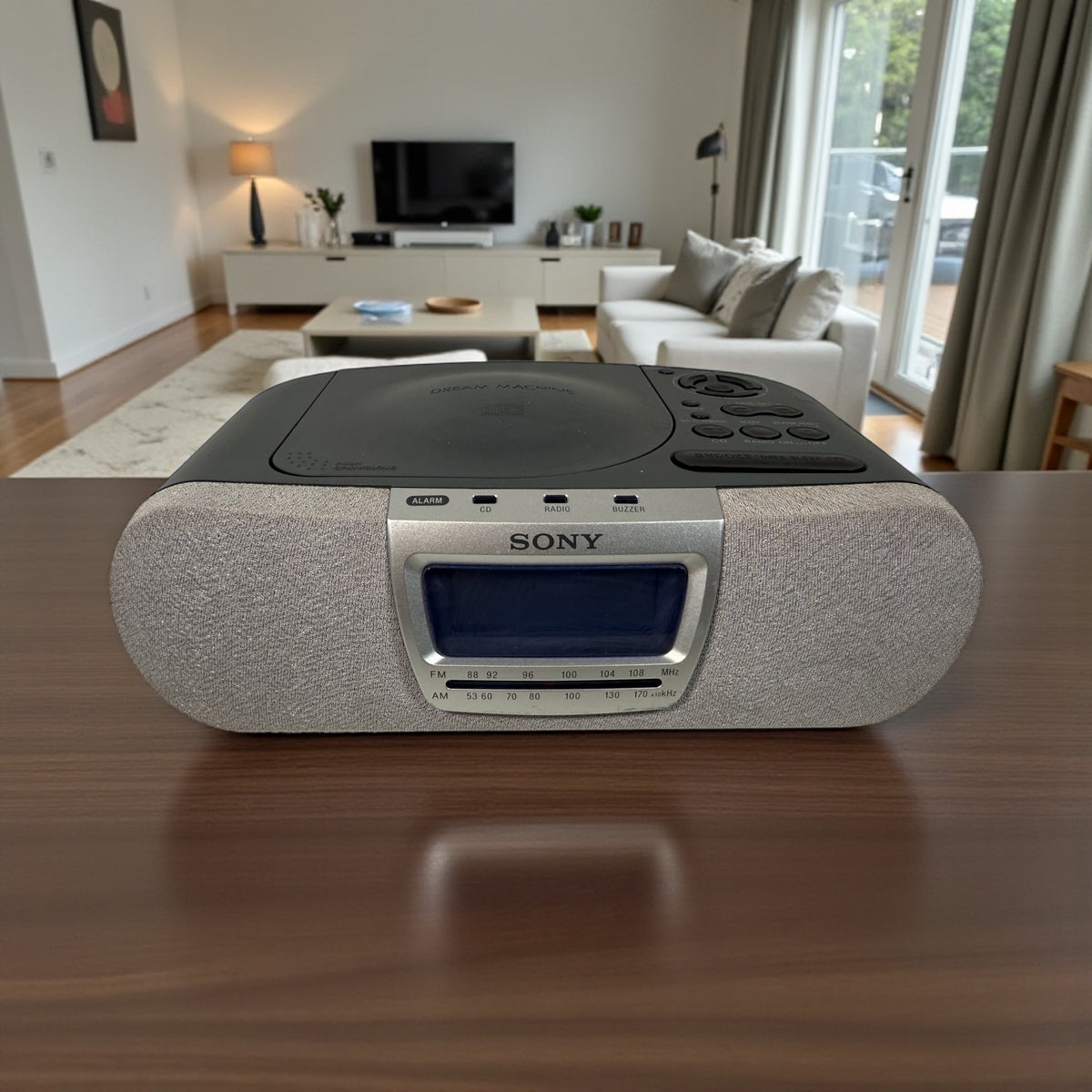 Radio-réveil CD AM/FM Sony Dream Machine ICF-CD830 - TESTÉ - – Éco ...