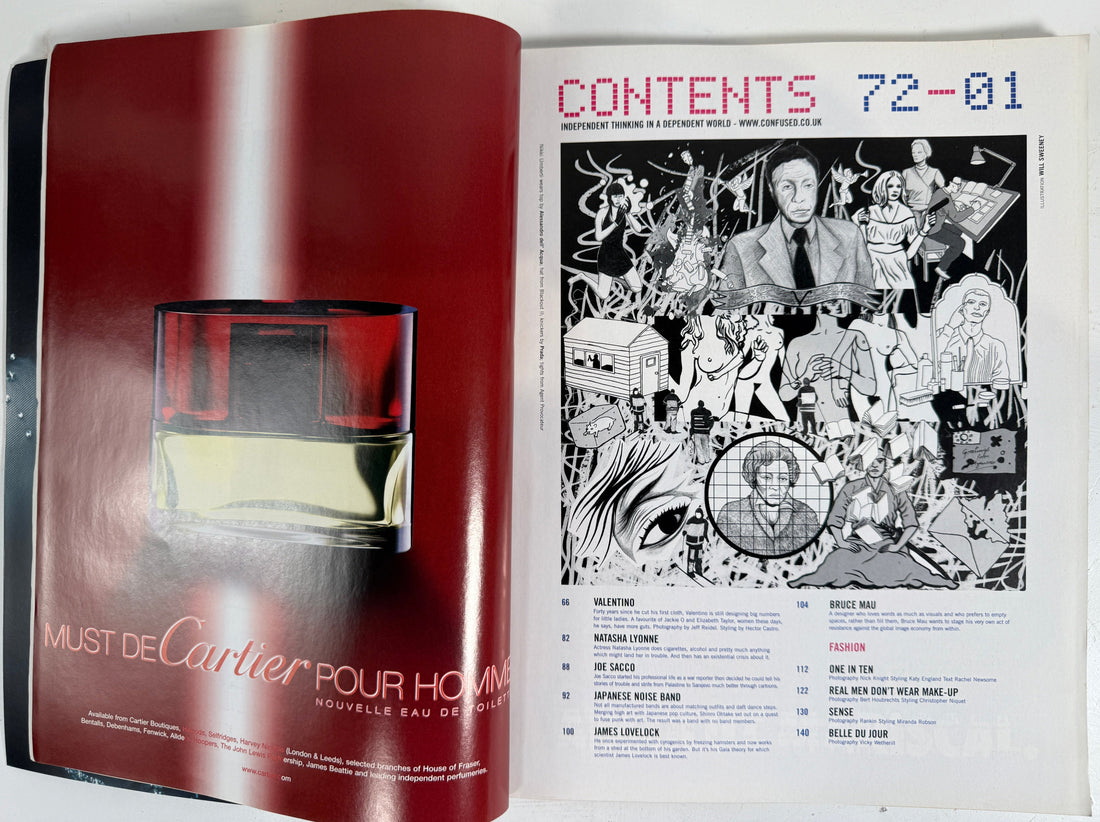 Y2K Dazed &amp; Confused #72 – Couverture de Nick Knight, Beauté altérée