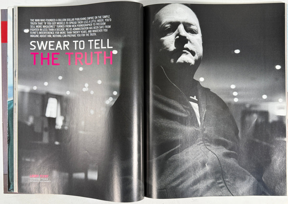 Y2K Dazed &amp; Confused #64 – Couverture de Hilary Swank, avril 2000