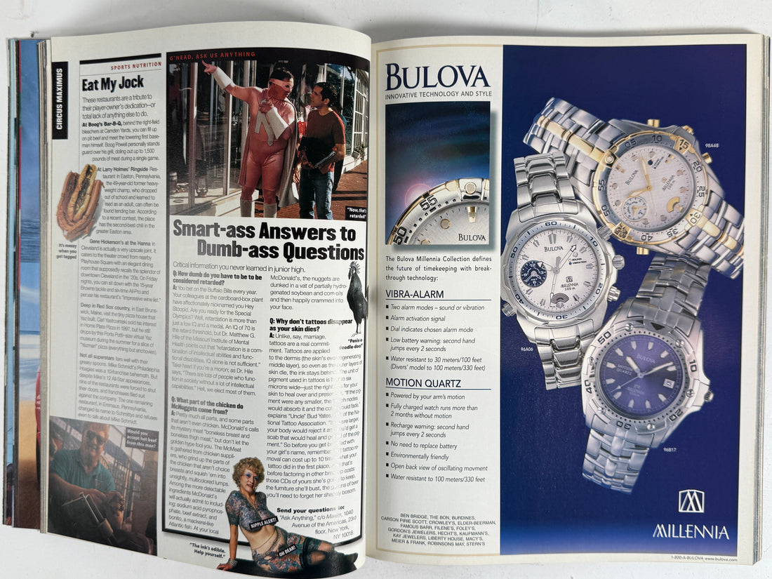 Maxim, septembre 1999 – Couverture de Pamela Anderson, magazine masculin Y2K