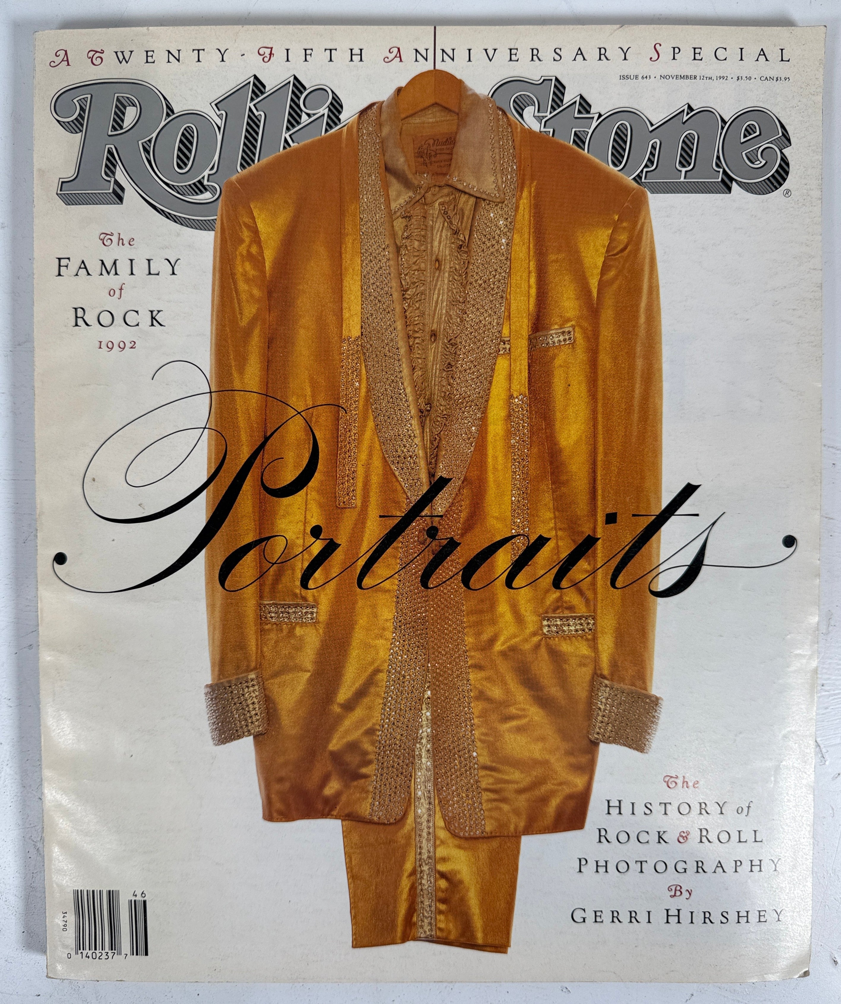 1992 Rolling Stone n° 641 – Numéro Portraits du 25e anniversaire