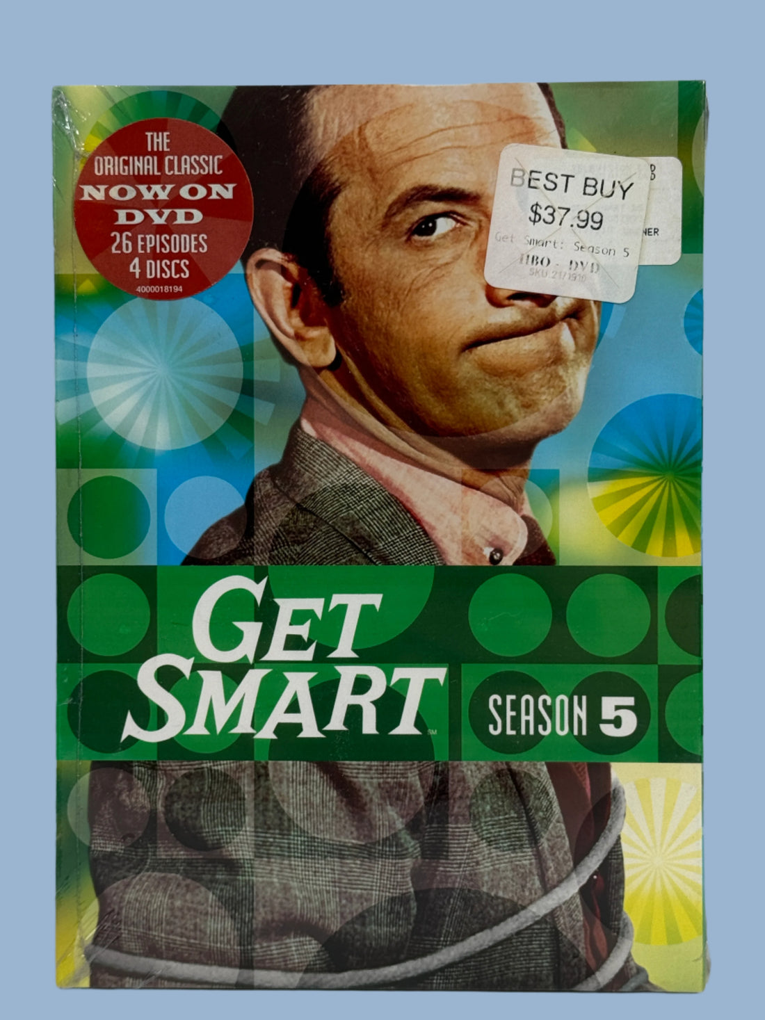 Get Smart Season 5 DVD – Sealed HBO 4-Disc, 26 Episodes