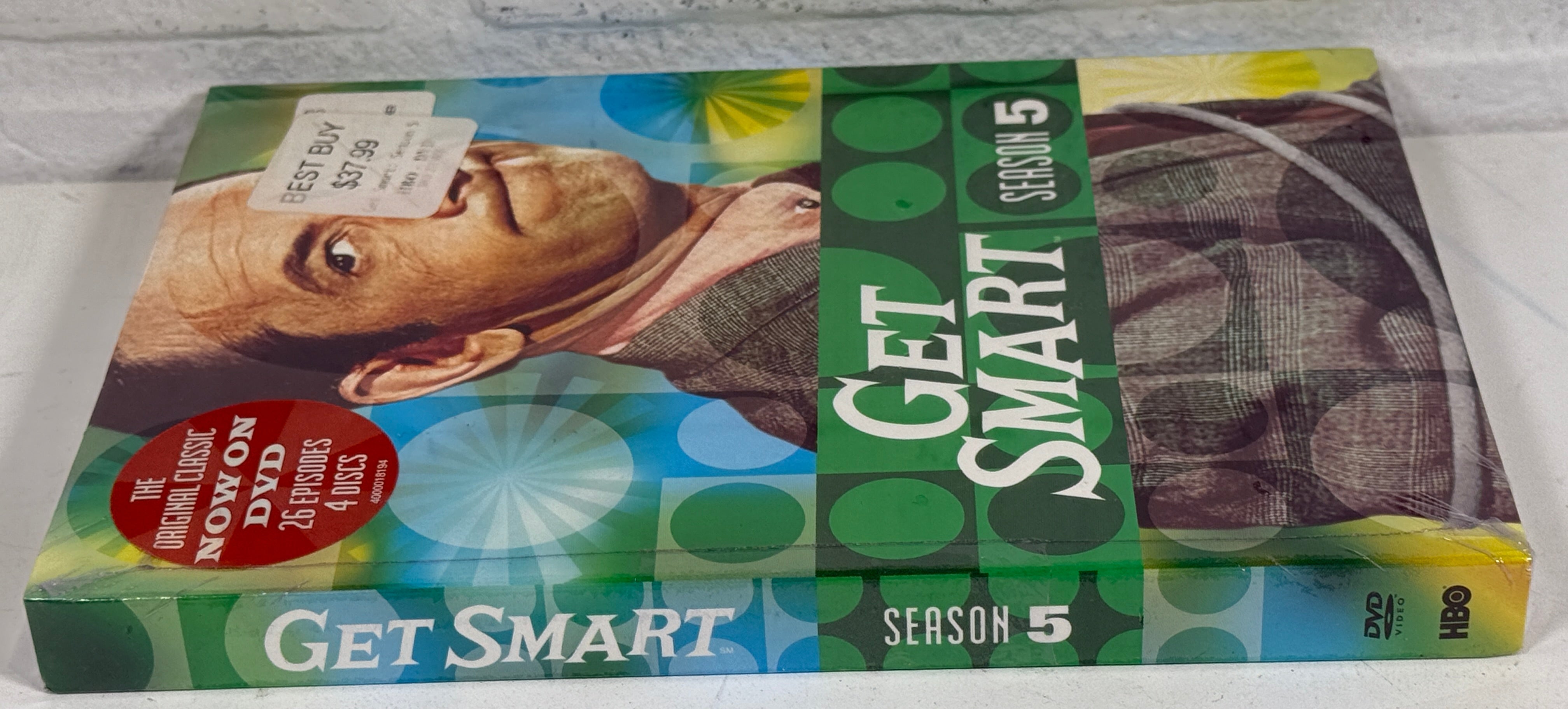 Get Smart Season 5 DVD – Sealed HBO 4-Disc, 26 Episodes