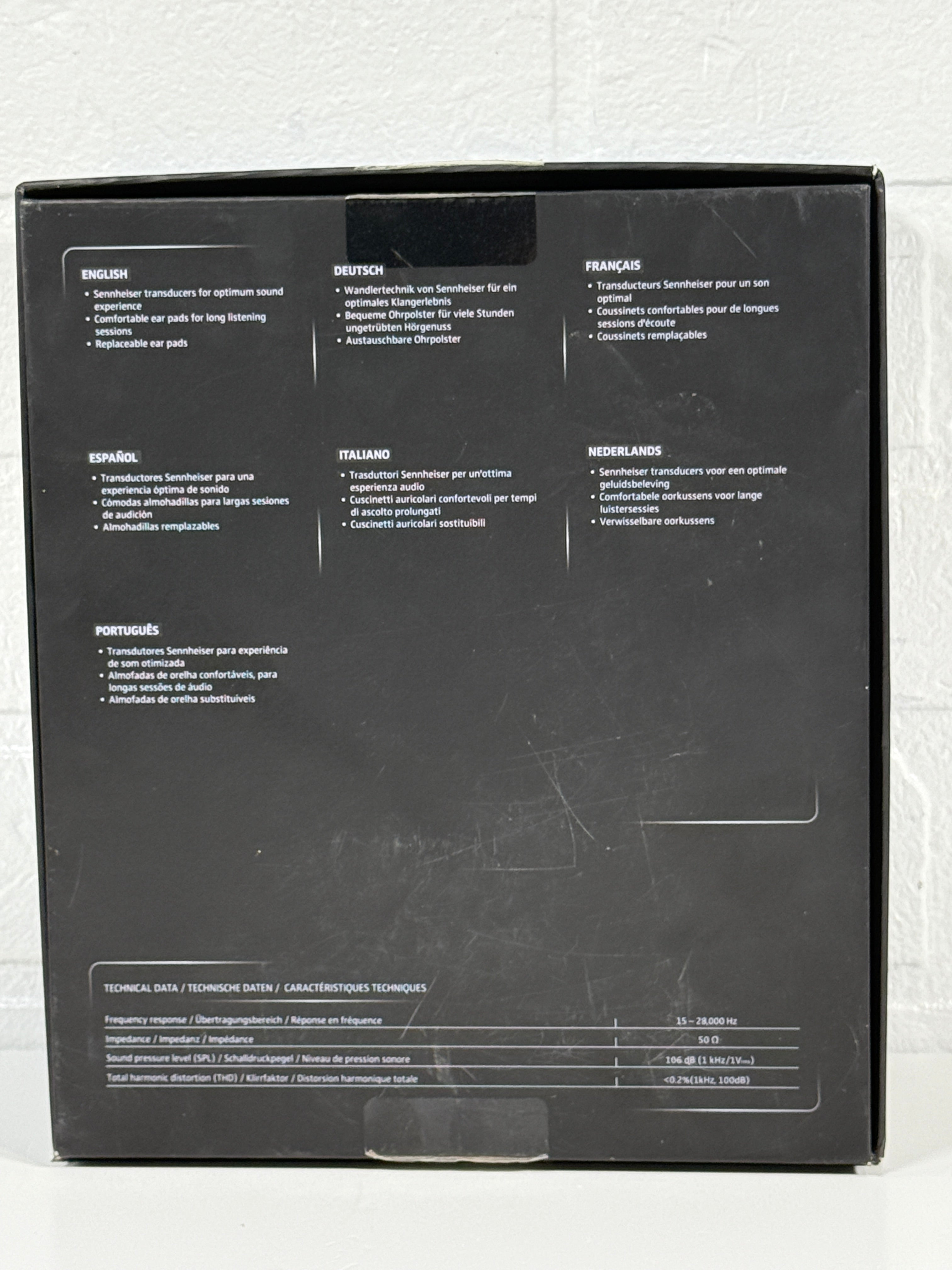 Sennheiser HD 579 Headphones – Open-Back, Boxed, Excellent