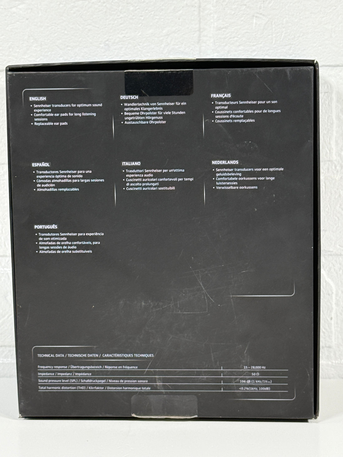 Sennheiser HD 579 Headphones – Open-Back, Boxed, Excellent