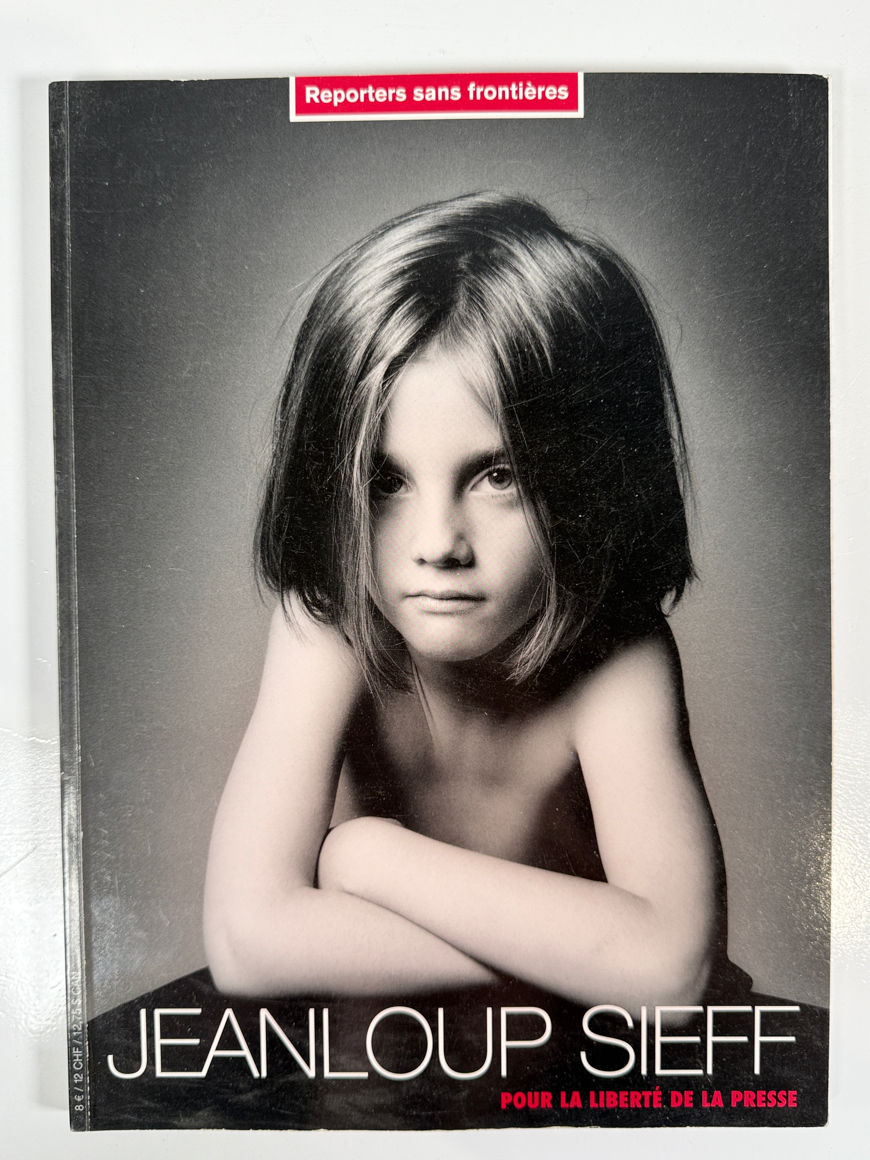 Livre photo de Jeanloup Sieff – Édition RSF pour la liberté de la presse