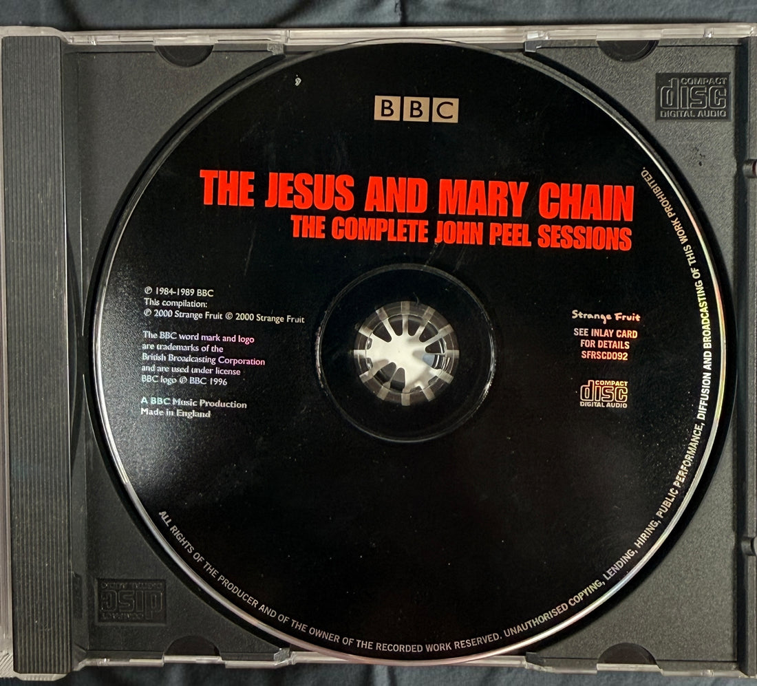Shop The Jesus and Mary Chain Complete John Peel Sessions, a rare 2000 UK BBC/Strange Fruit CD featuring 21 recordings from 1984–1989.
