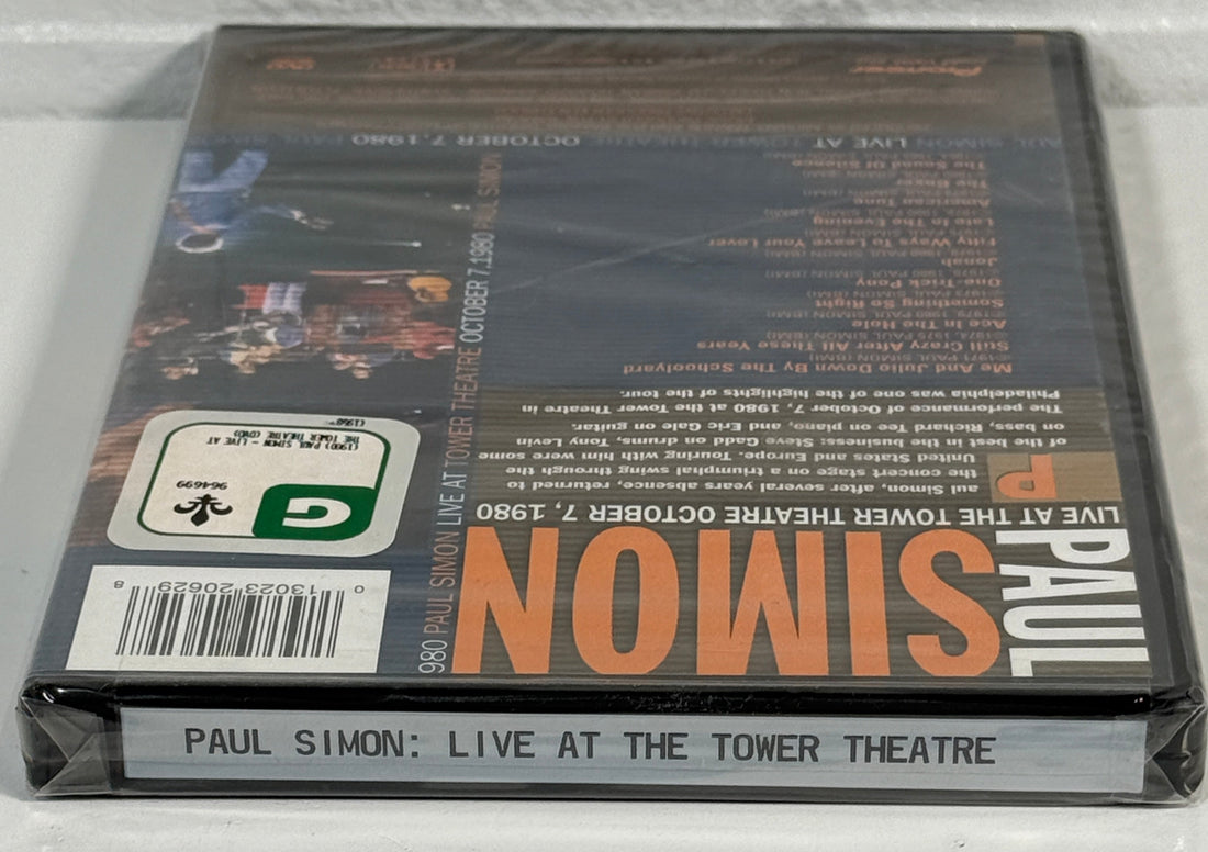 Paul Simon Live at Tower Theatre DVD – Sealed Concert (1980)
