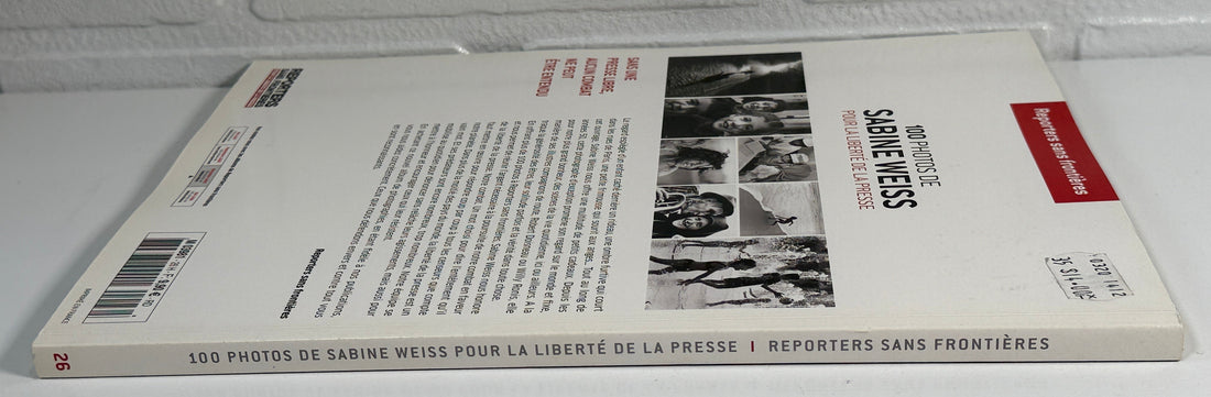 Livre photo Sabine Weiss – Édition humaniste RSF