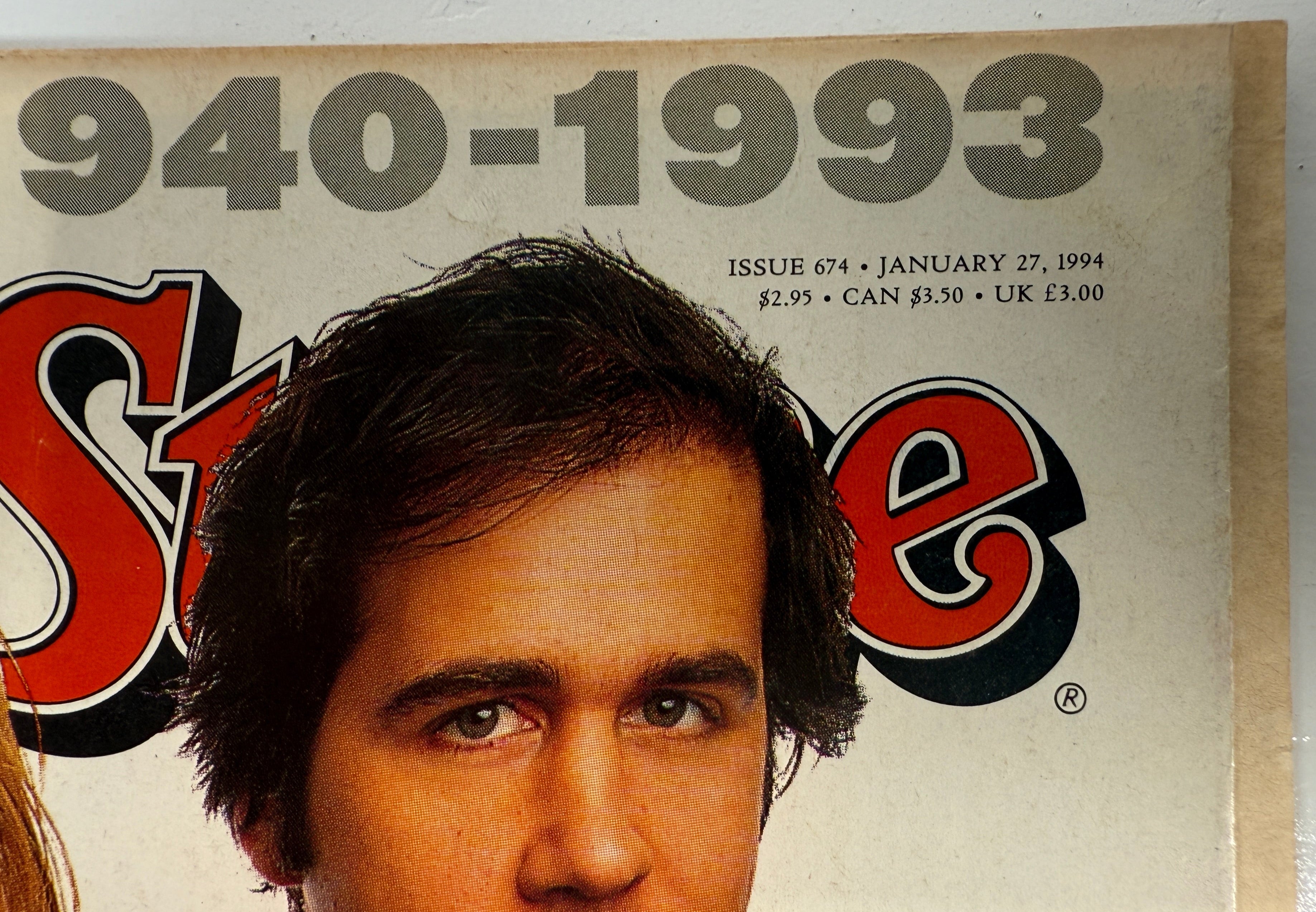 1994 Rolling Stone – Couverture de Nirvana et interview de Kurt Cobain