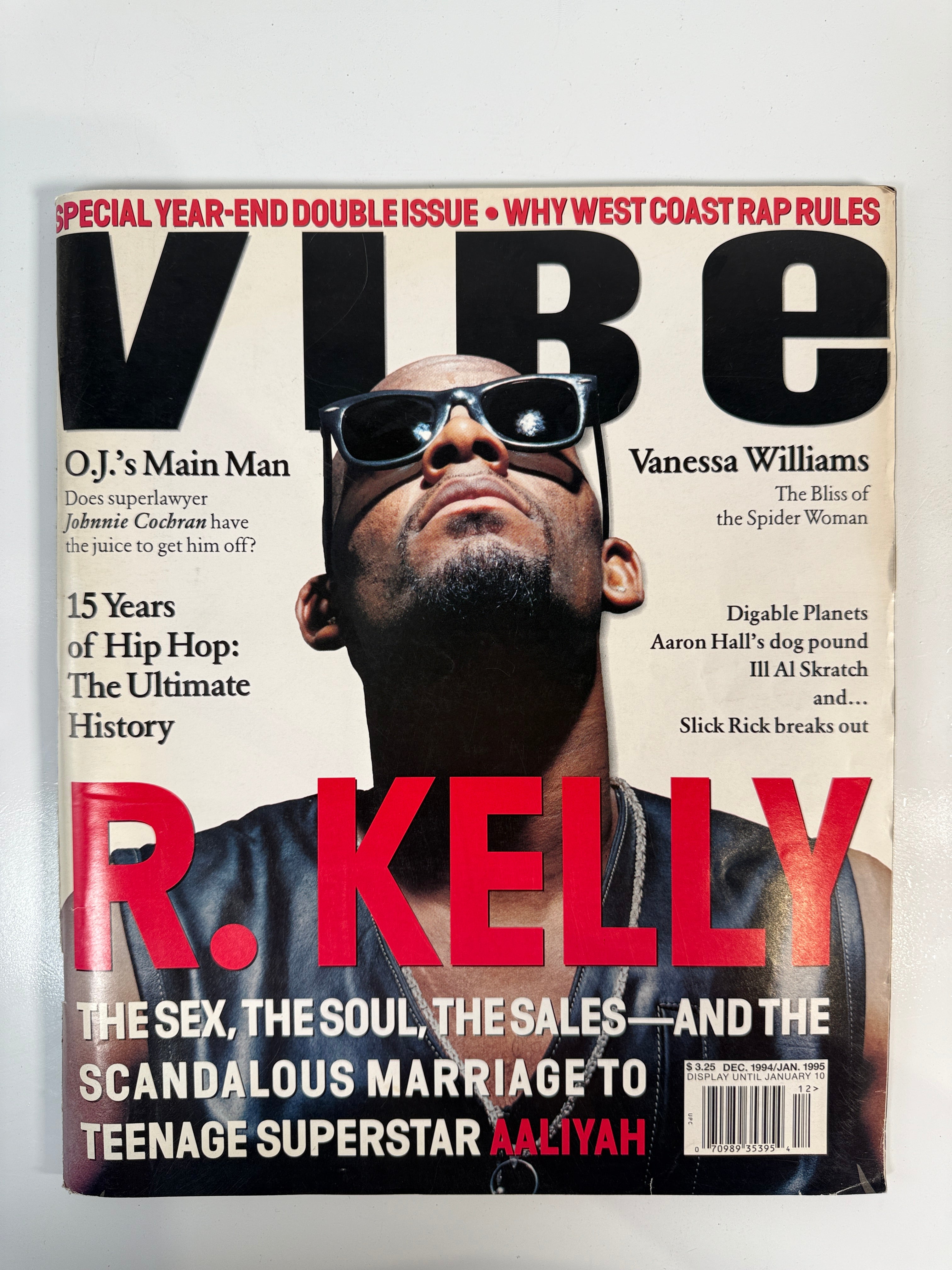 Magazine Vibe 1994 – Numéro sur la controverse entre R. Kelly et Aaliyah