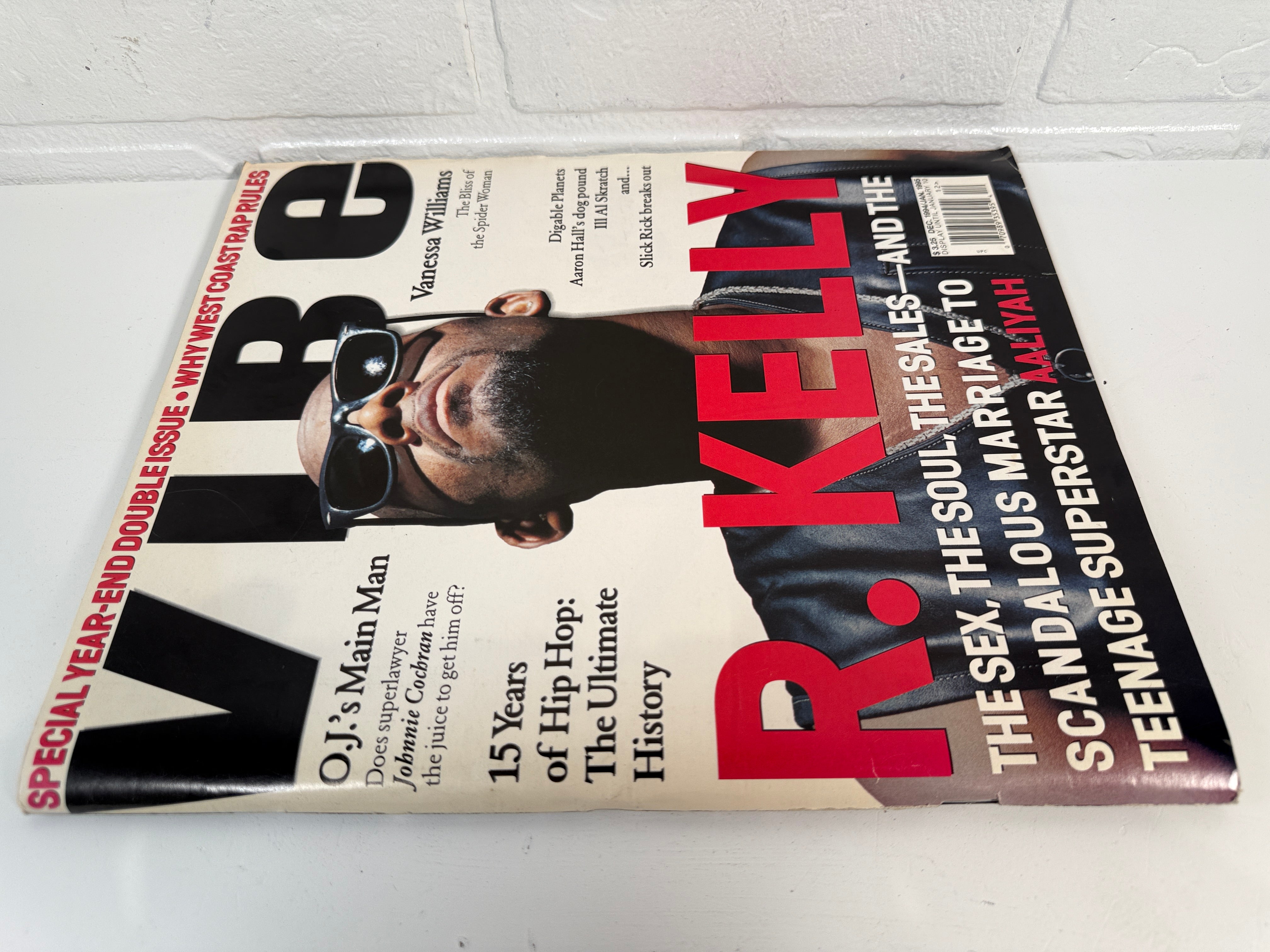 Magazine Vibe 1994 – Numéro sur la controverse entre R. Kelly et Aaliyah