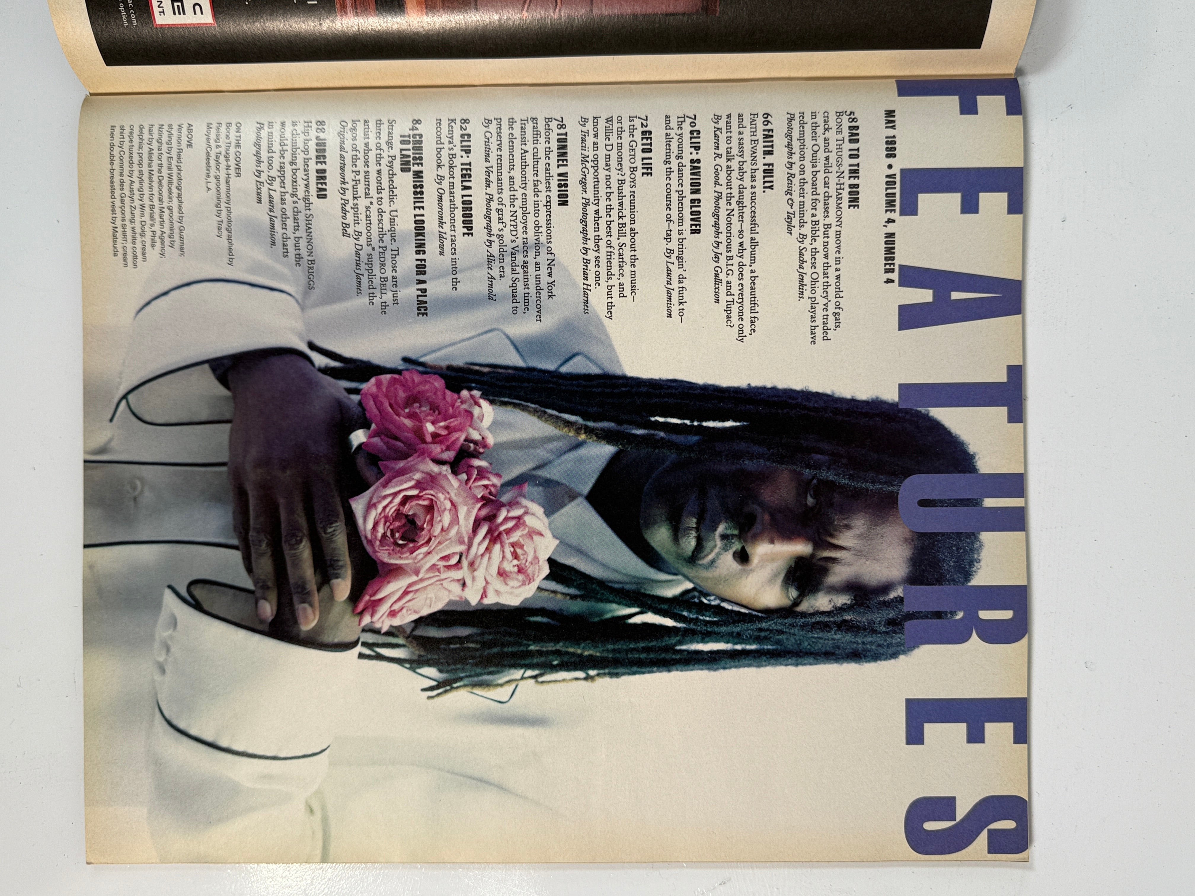 Vibe Magazine – May 1996 – Bone Thugs-N-Harmony Cover Story, VG + – Éco ...
