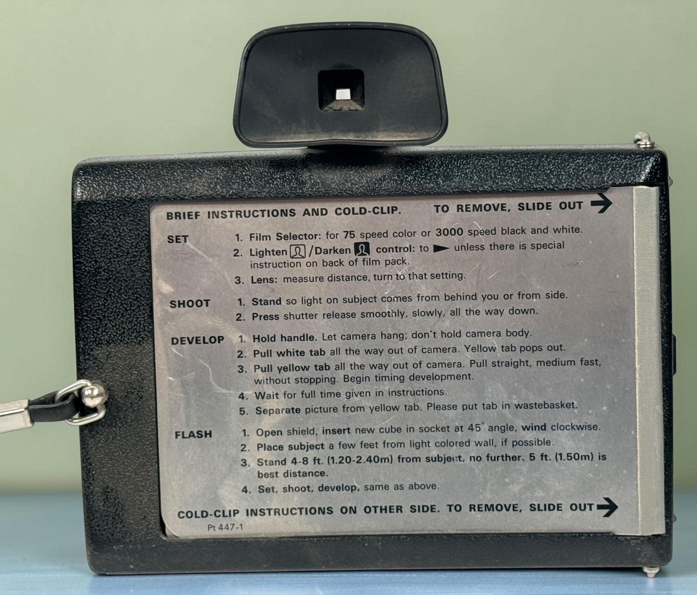 Vintage 1970s Polaroid Colorpack 80 Land Camera with fitted case. Untested, sold as-is and ideal for collectors, display or vintage décor.