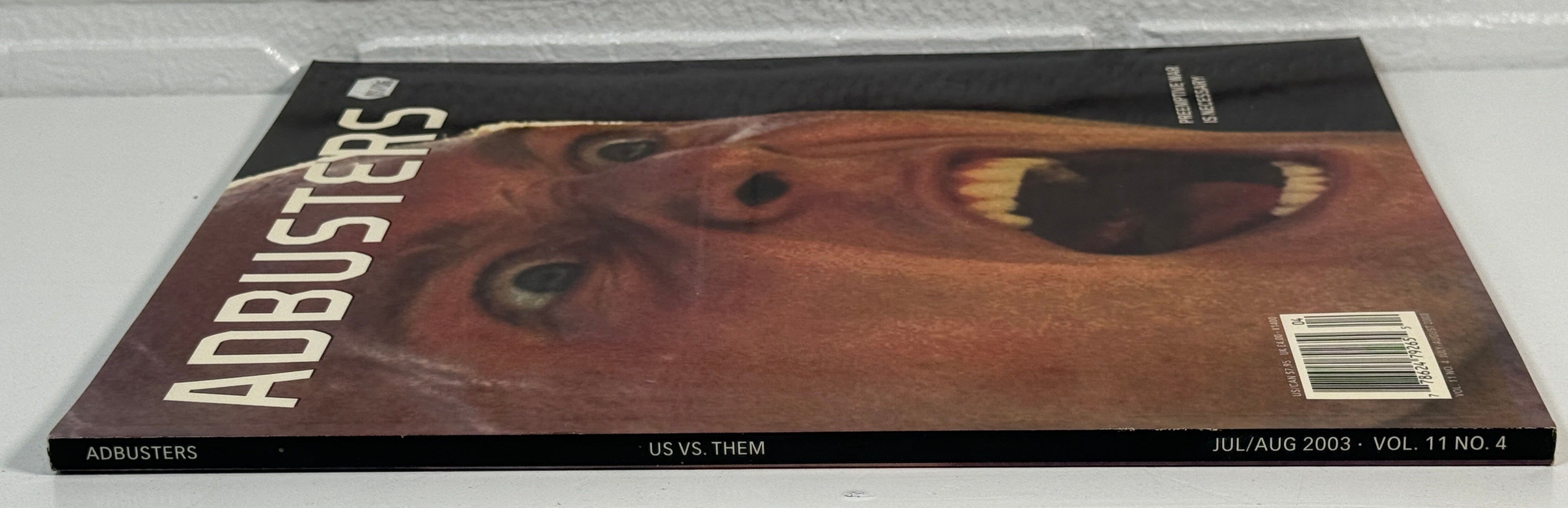Adbusters Vol. 11 No. 4 – Numéro sur la guerre préventive (2003)