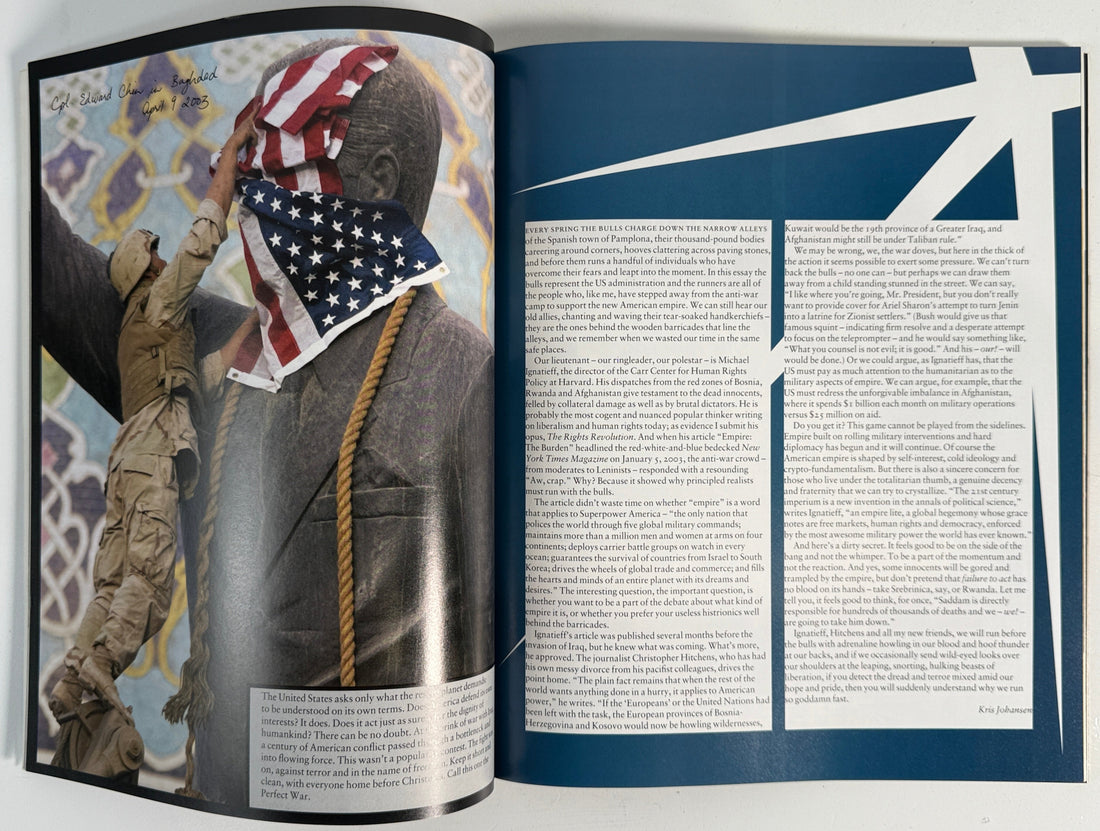 Adbusters Vol. 11 No. 4 – Numéro sur la guerre préventive (2003)