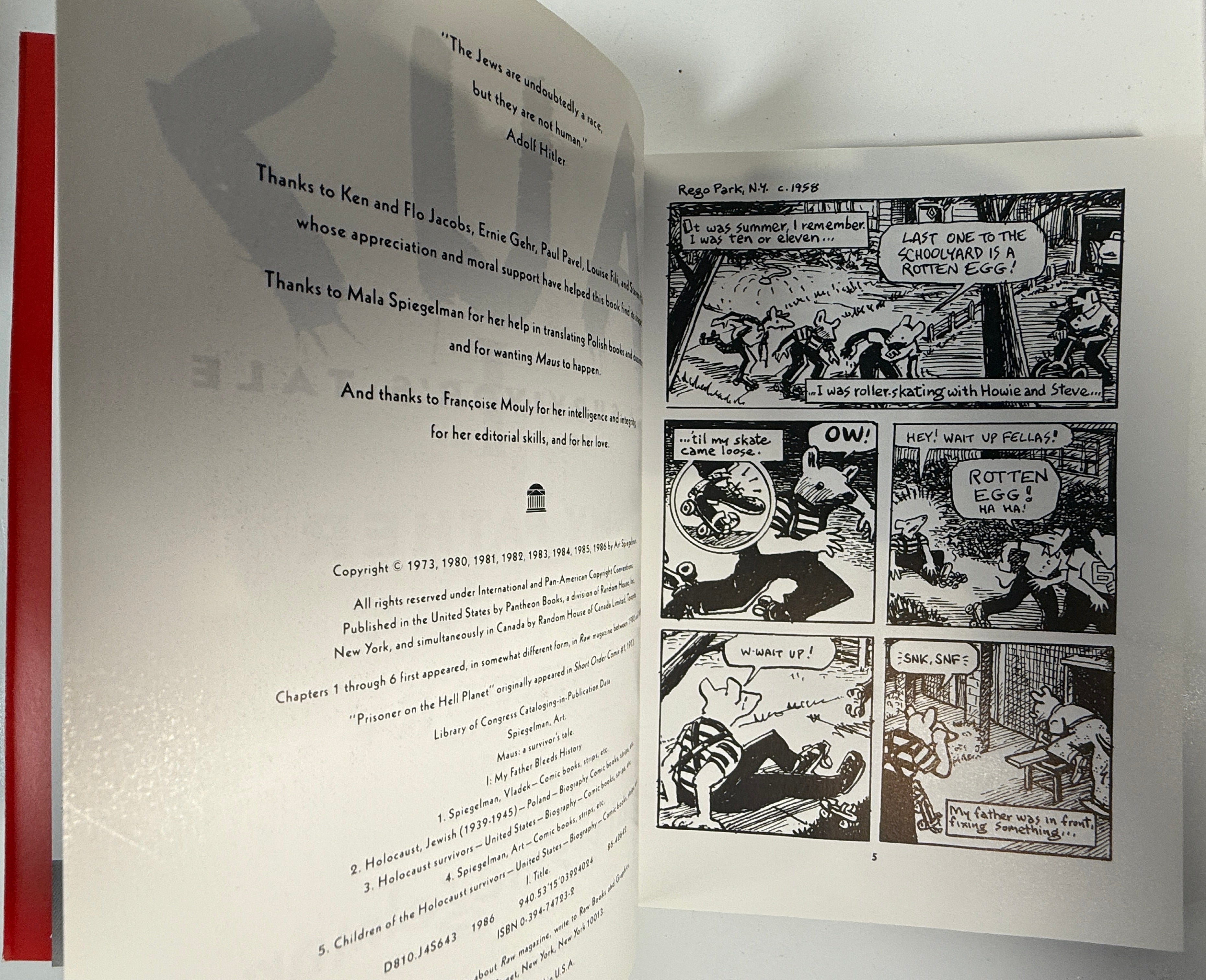 Maus I et II – Coffret de romans graphiques sur l'Holocauste d'Art Spiegelman