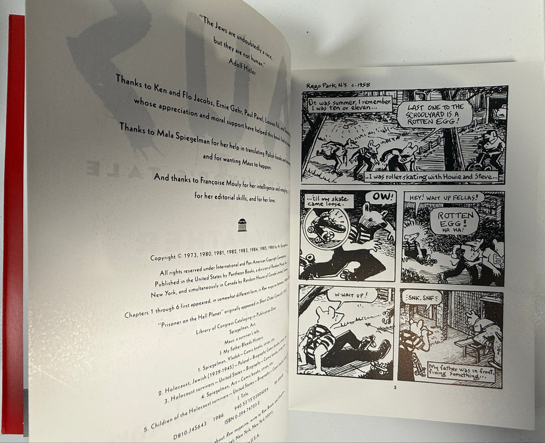 Maus I et II – Coffret de romans graphiques sur l'Holocauste d'Art Spiegelman