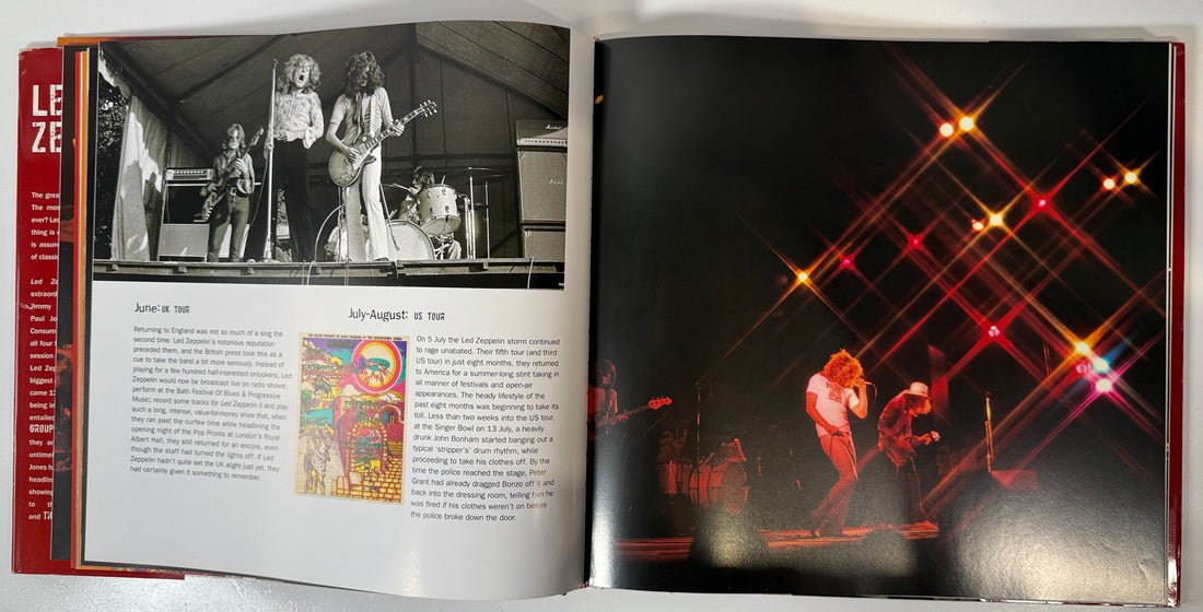 Led Zeppelin révélé – Jason Draper Rock Photo Relié