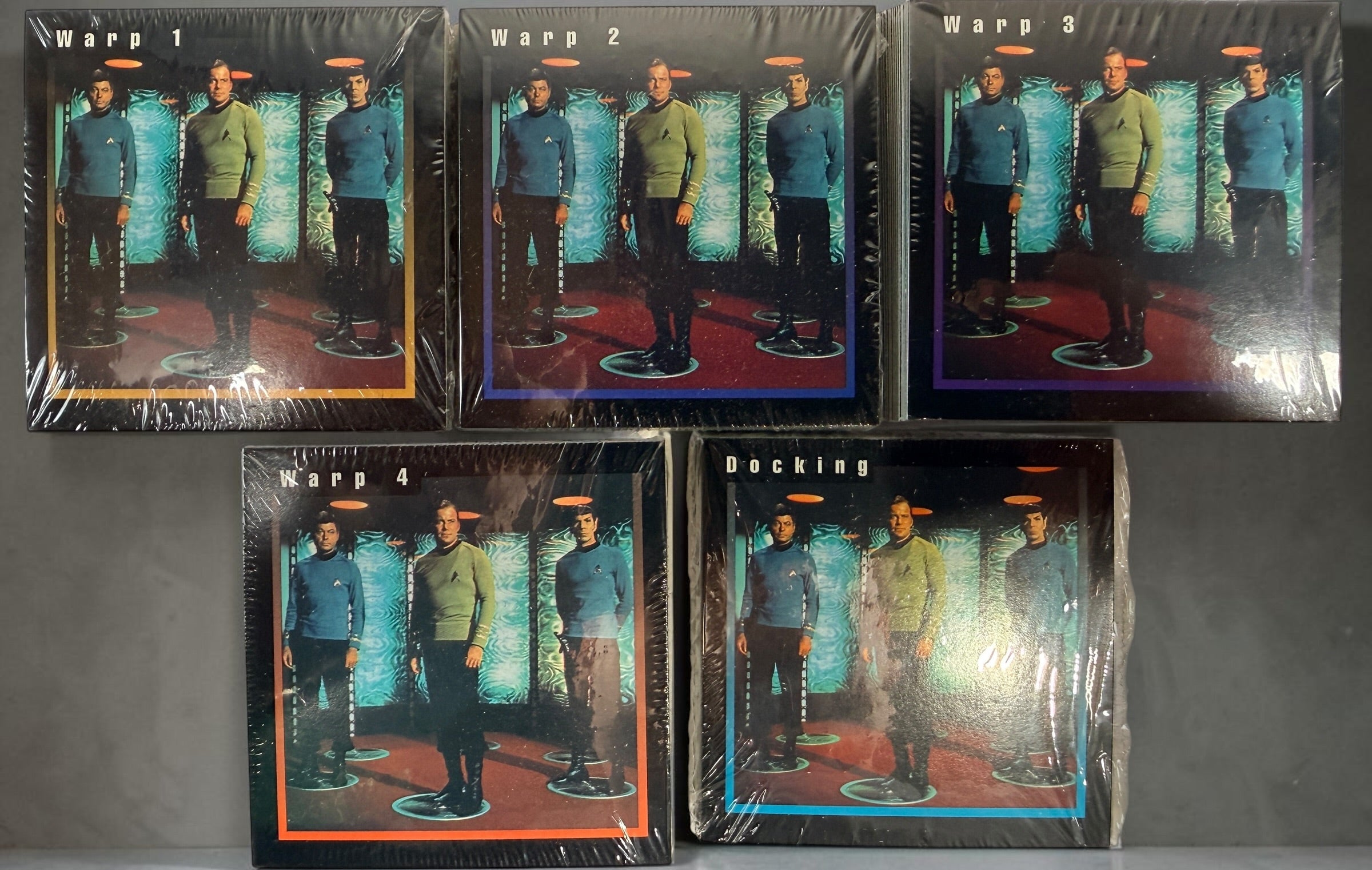 Vintage 1992 Star Trek The Game numbered Collector’s Edition, No. 067,081 of 200,000, with sealed trivia cards, certificate and original Star Trek artwork.