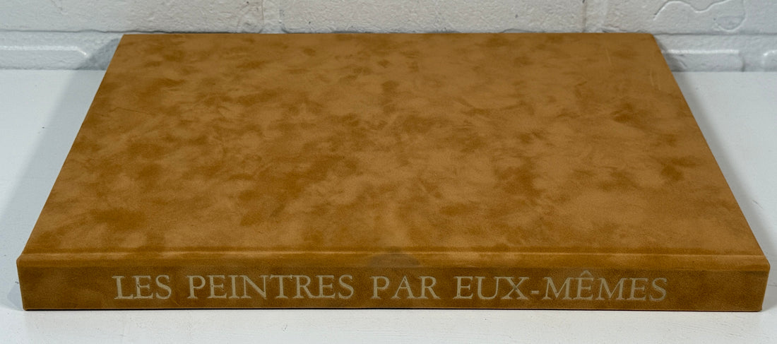Les Peintres par Eux-Mêmes – Faux-Suede Art Book w/ Slipcase (Giotto to Miró)