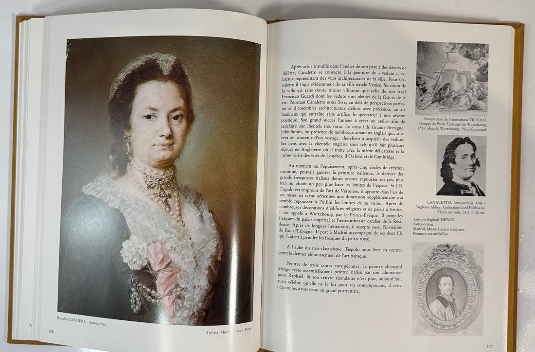 Les Peintres par Eux-Mêmes – Faux-Suede Art Book w/ Slipcase (Giotto to Miró)