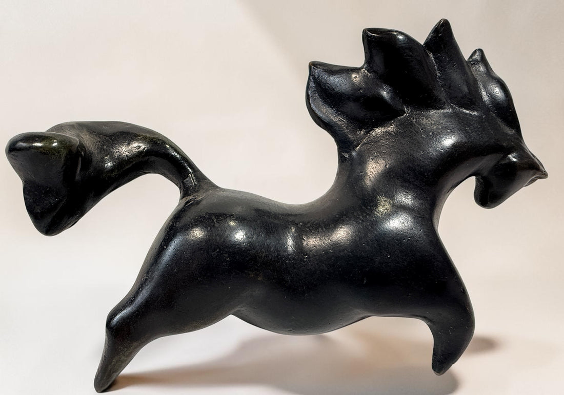 Jean-Louis Toutain limited-edition bronze horse sculpture, signed and numbered 2/8, with dark patina and Toutain Fondeur Flourens foundry mark.
