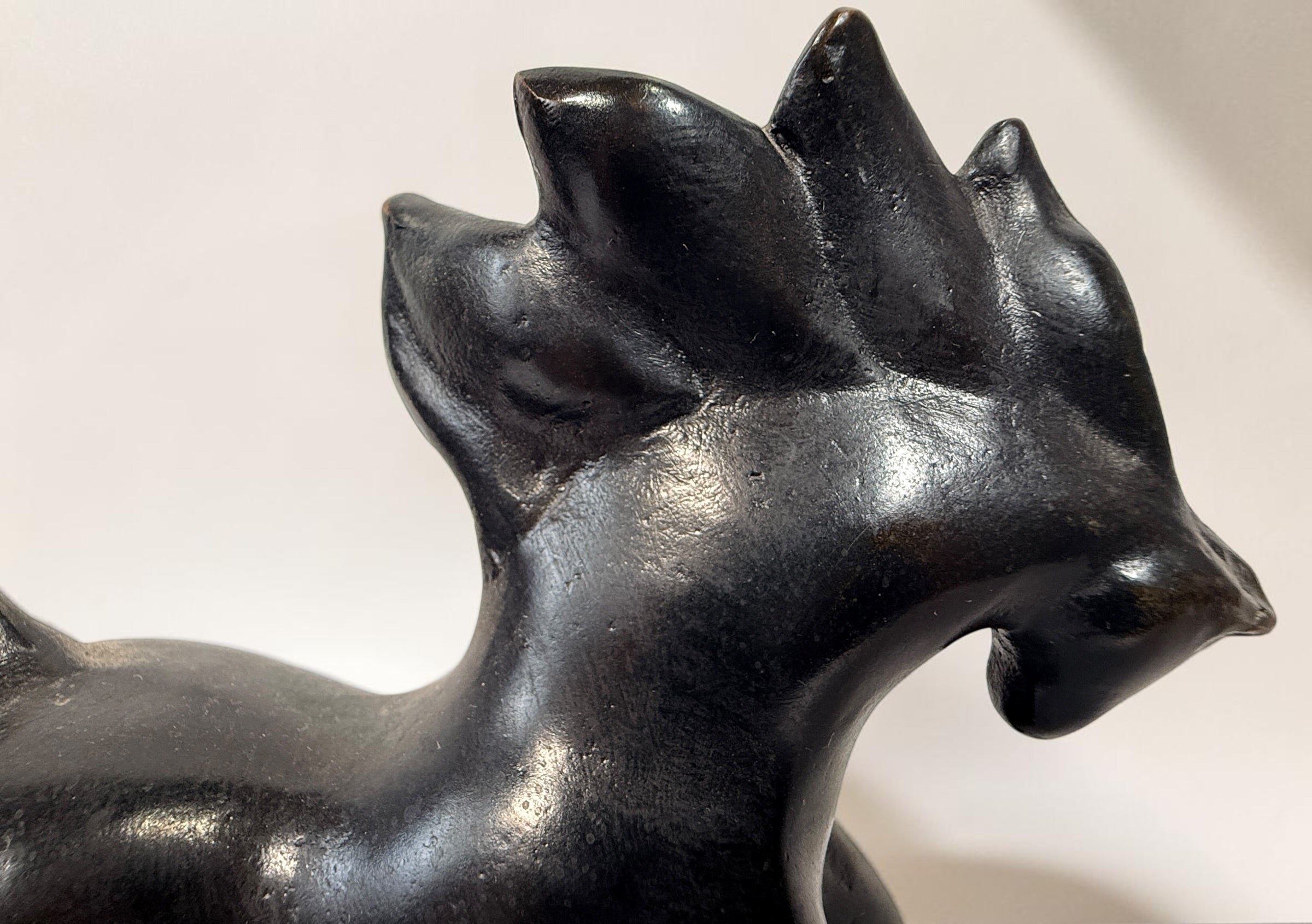Jean-Louis Toutain limited-edition bronze horse sculpture, signed and numbered 2/8, with dark patina and Toutain Fondeur Flourens foundry mark.