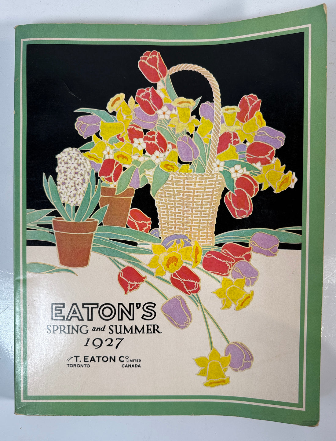 Catalogue Eaton printemps-été 1927 – Réimpression Musson