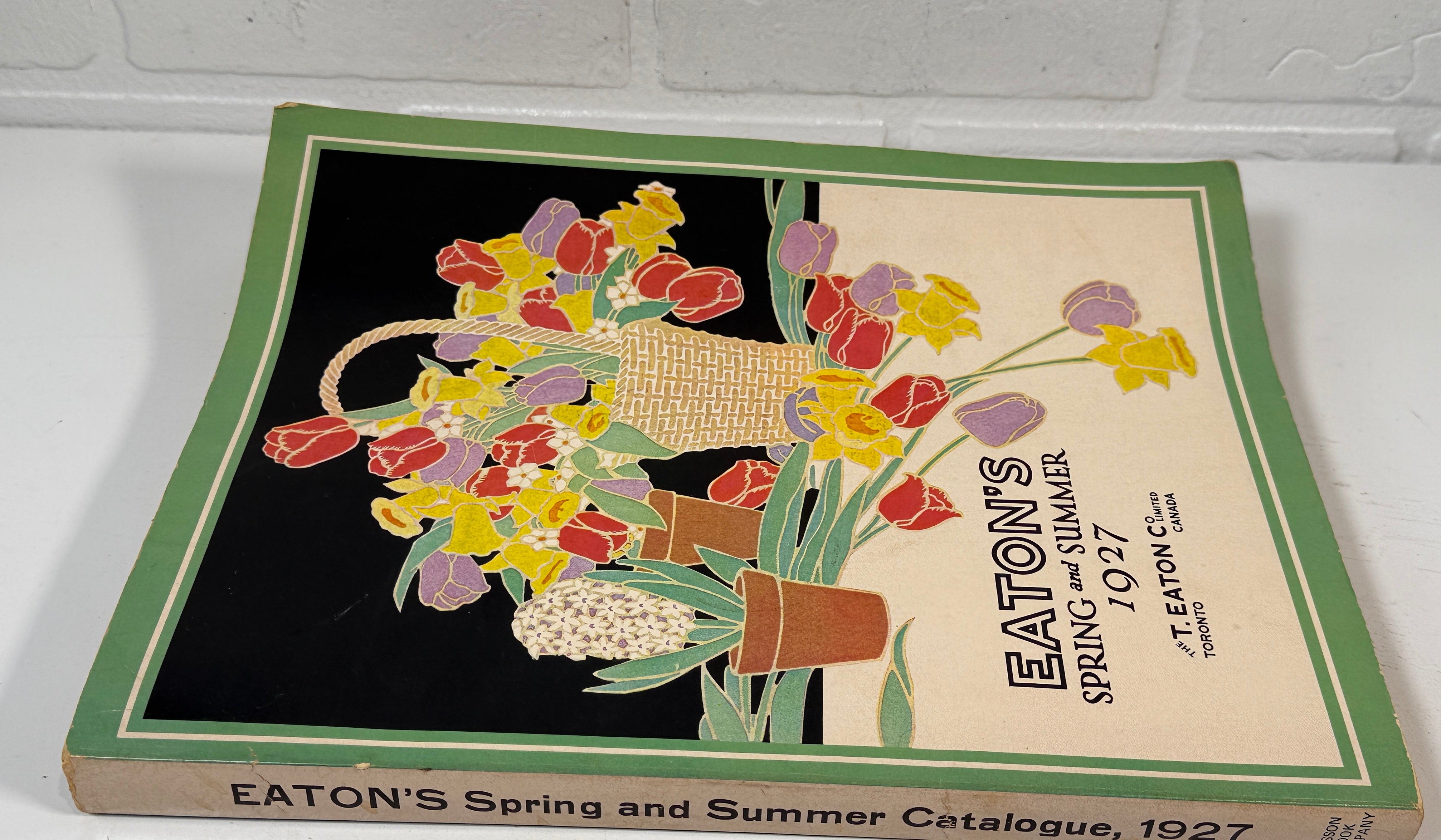 Catalogue Eaton printemps-été 1927 – Réimpression Musson